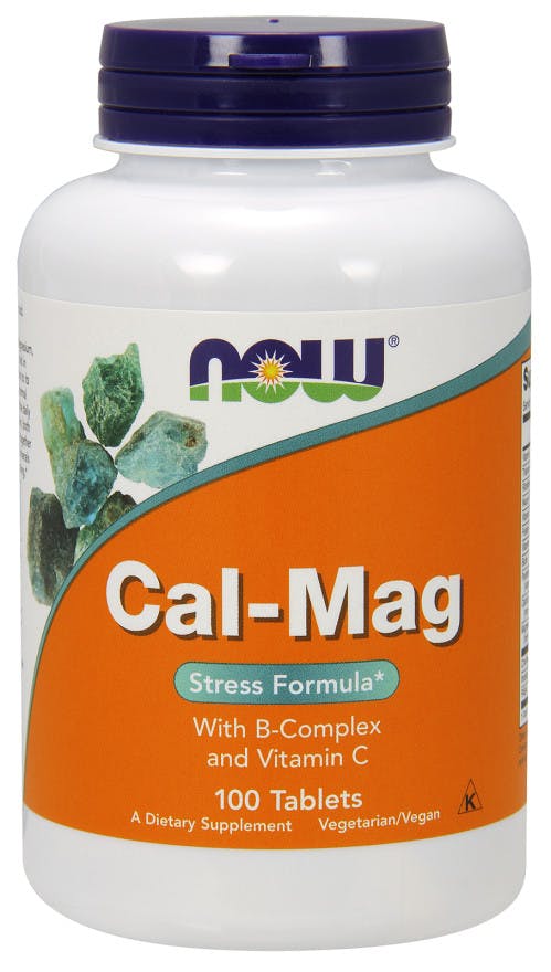 Now Foods Cal-Mag With B-Complex And Vitamin C - 100 Tablets - Image 6