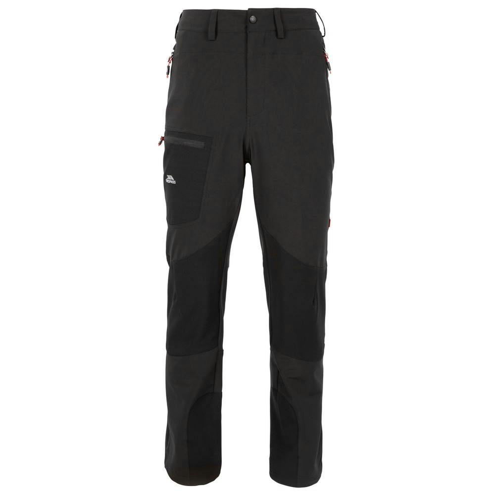 Trespass Men's Black Passcode Hiking Trousers - L - 95% Polyamide/5% Elastane