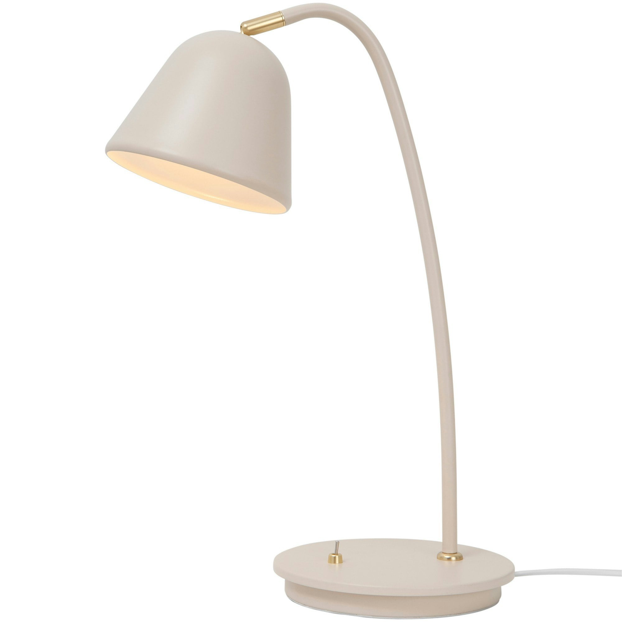 Rackhams Beige Fleur 15 | Table Lamp | - 1
