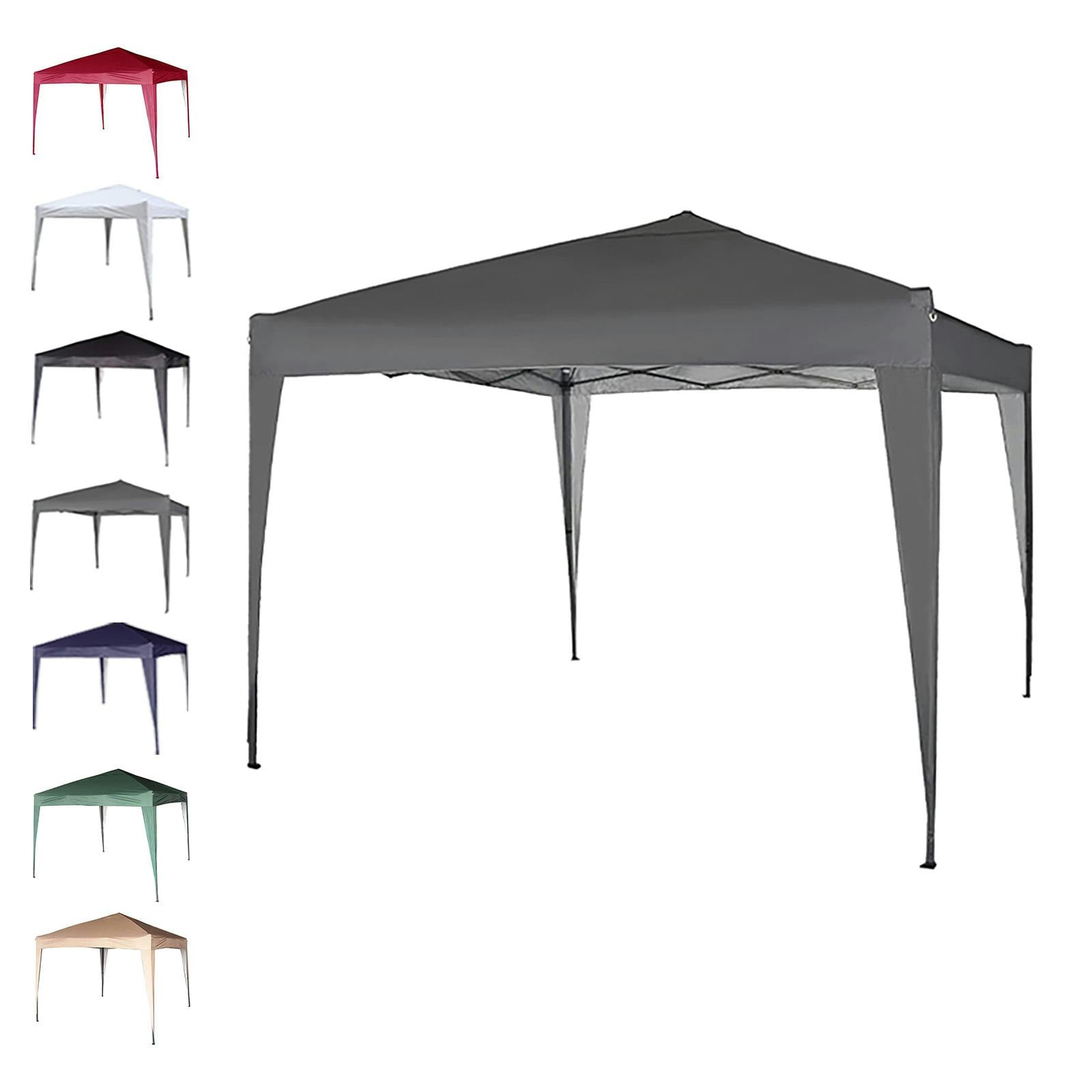 Rackhams Grey 3X3m Pop Up Gazebo Outdoor Patio Canopy Tent