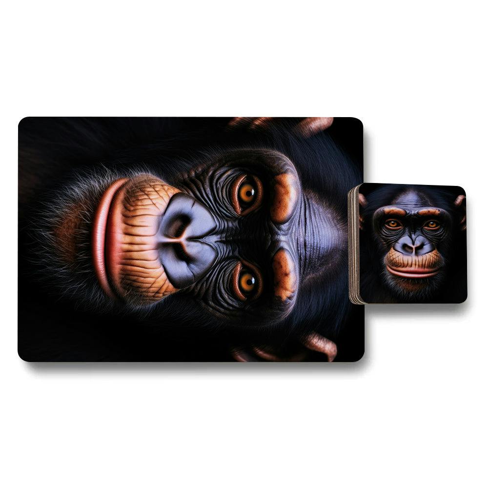 Benjamin Tate Design Set Of 12 Placemats And Coasters With Designer Artwork