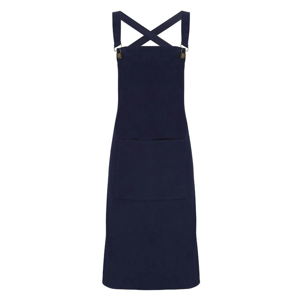- Premier Cross Back Barista Bib Apron - Image 2