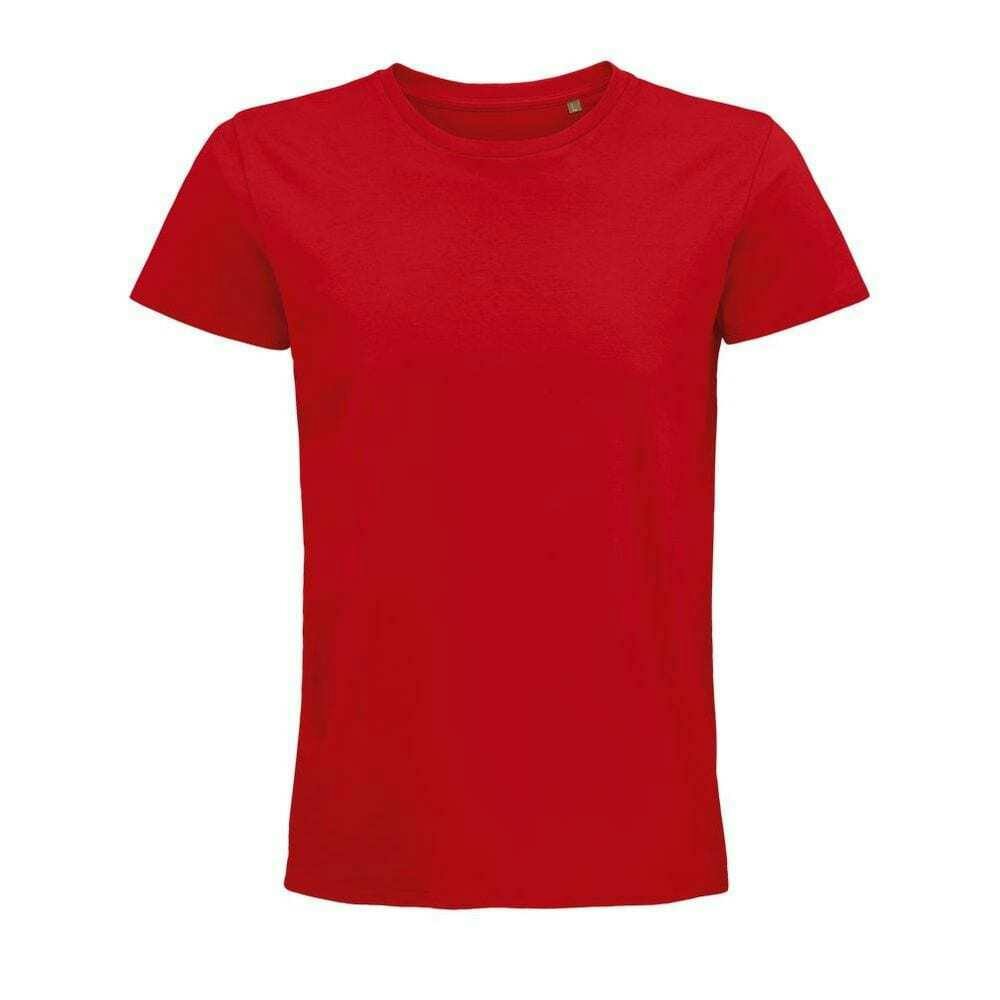 SOLS Unisex Adult Pioneer Organic T-Shirt (Red) - Size Medium - Image 2