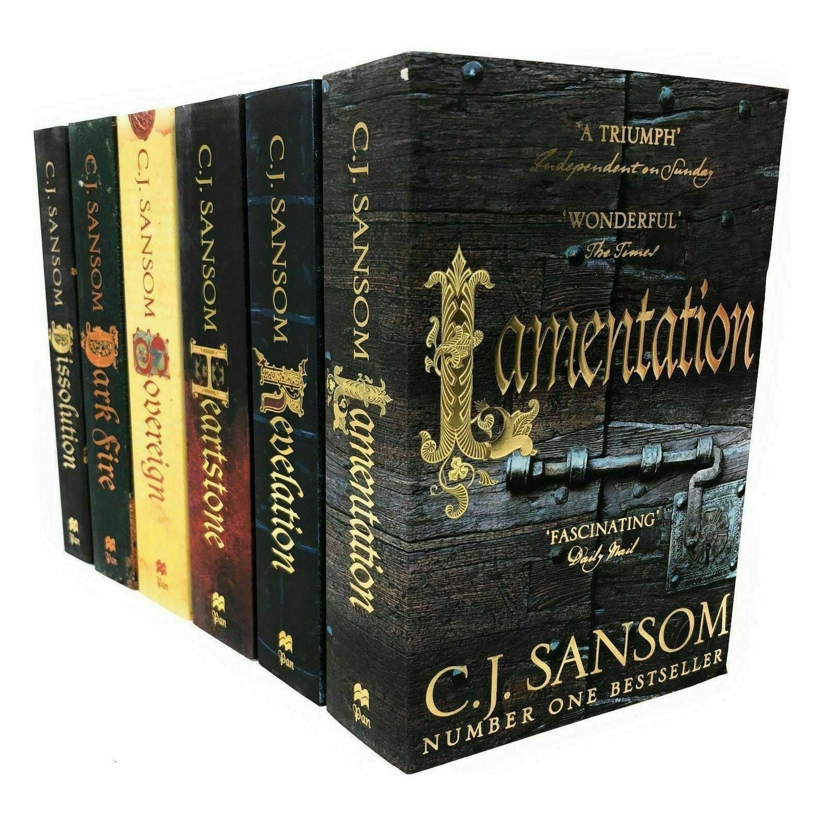 Macmillan Dark The Shardlake Series Collection 6 Books Set By C.j. Sansom, Dissolution Fire