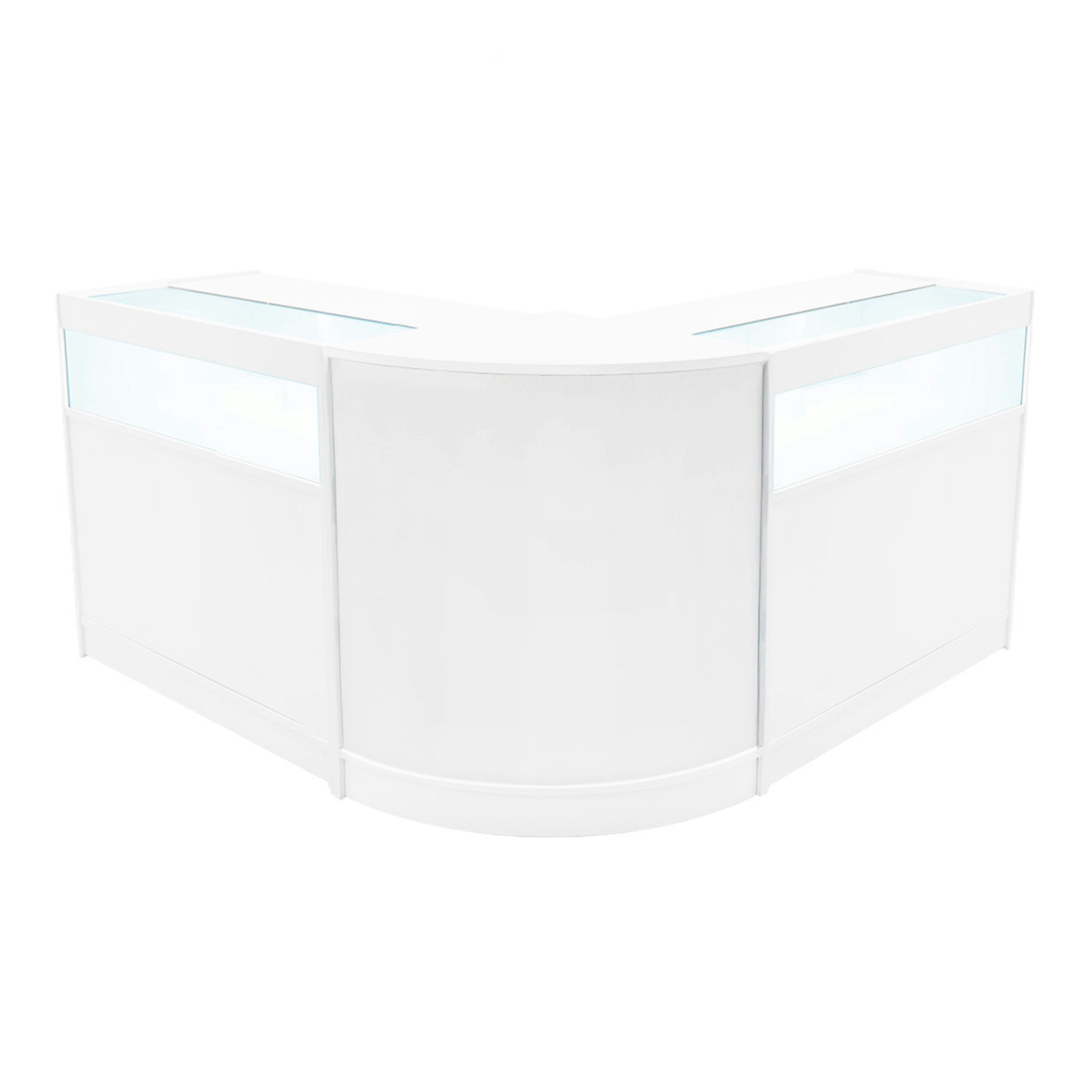 Rackhams White Iris Led Shop Counter Set Cm60 & 2 X B900