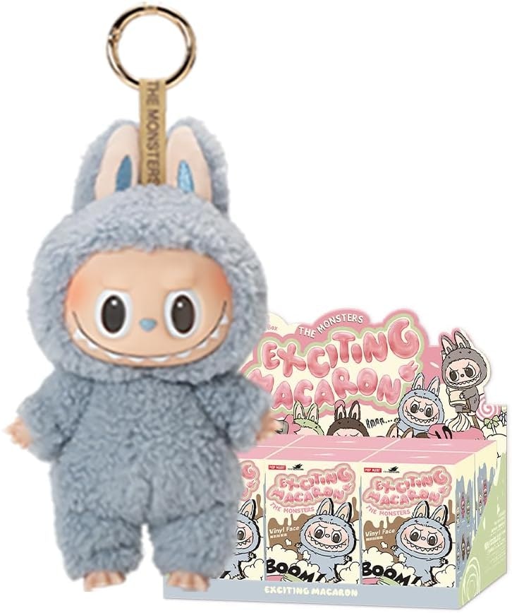 Pop Mart The Monsters – Exciting Macaron Series Whole Set (6 Boxes) | Labubu Designer Vinyl Face Blind Box Collectible Art Toys - Brand New