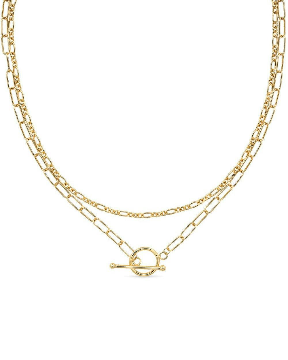 Elk & Bloom Gold 14K Link Chain Minimalist Choker - No Thank You - Standard Length