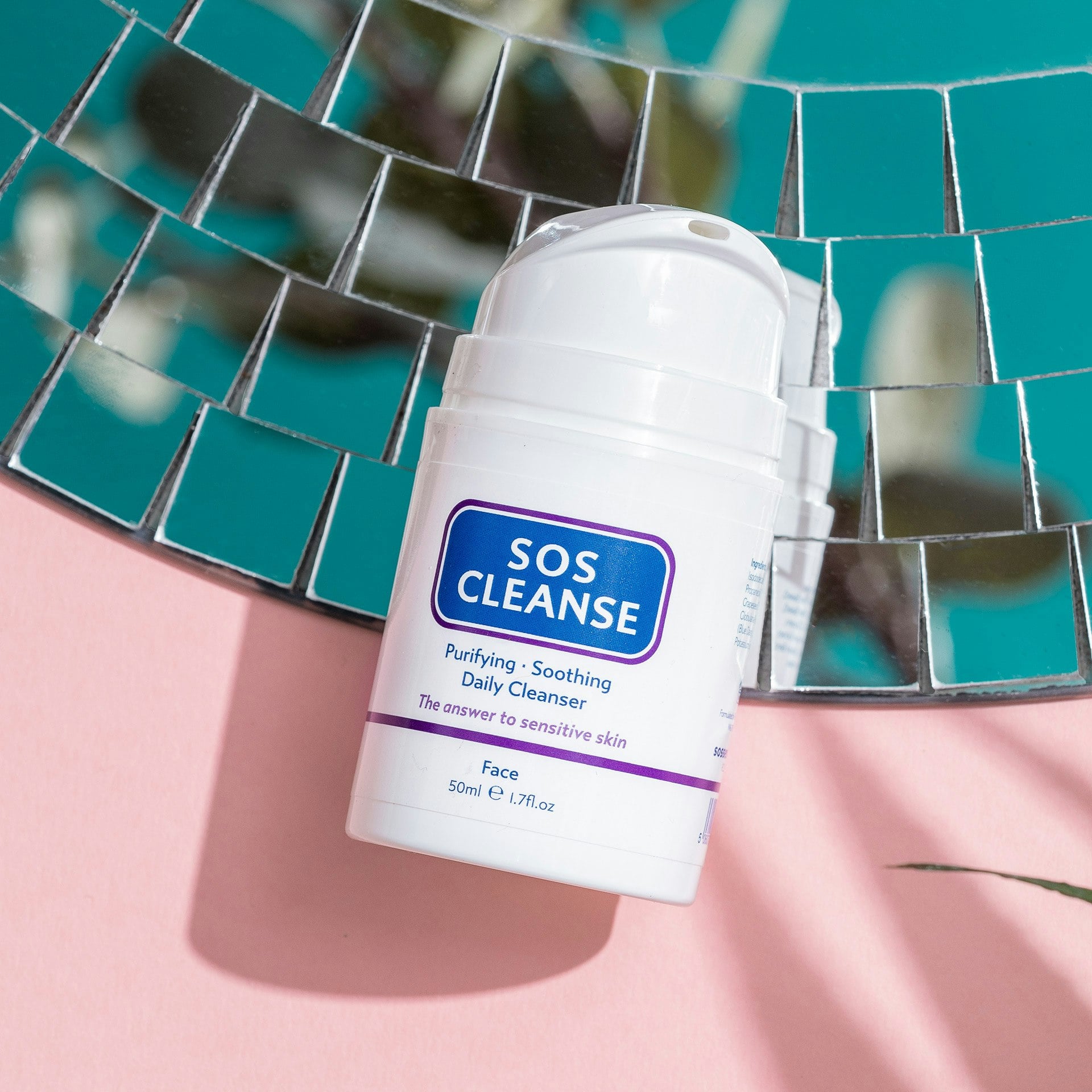 Sos Serum Skincare Blue Sos Cleanse Facial Cleanser - 50Ml