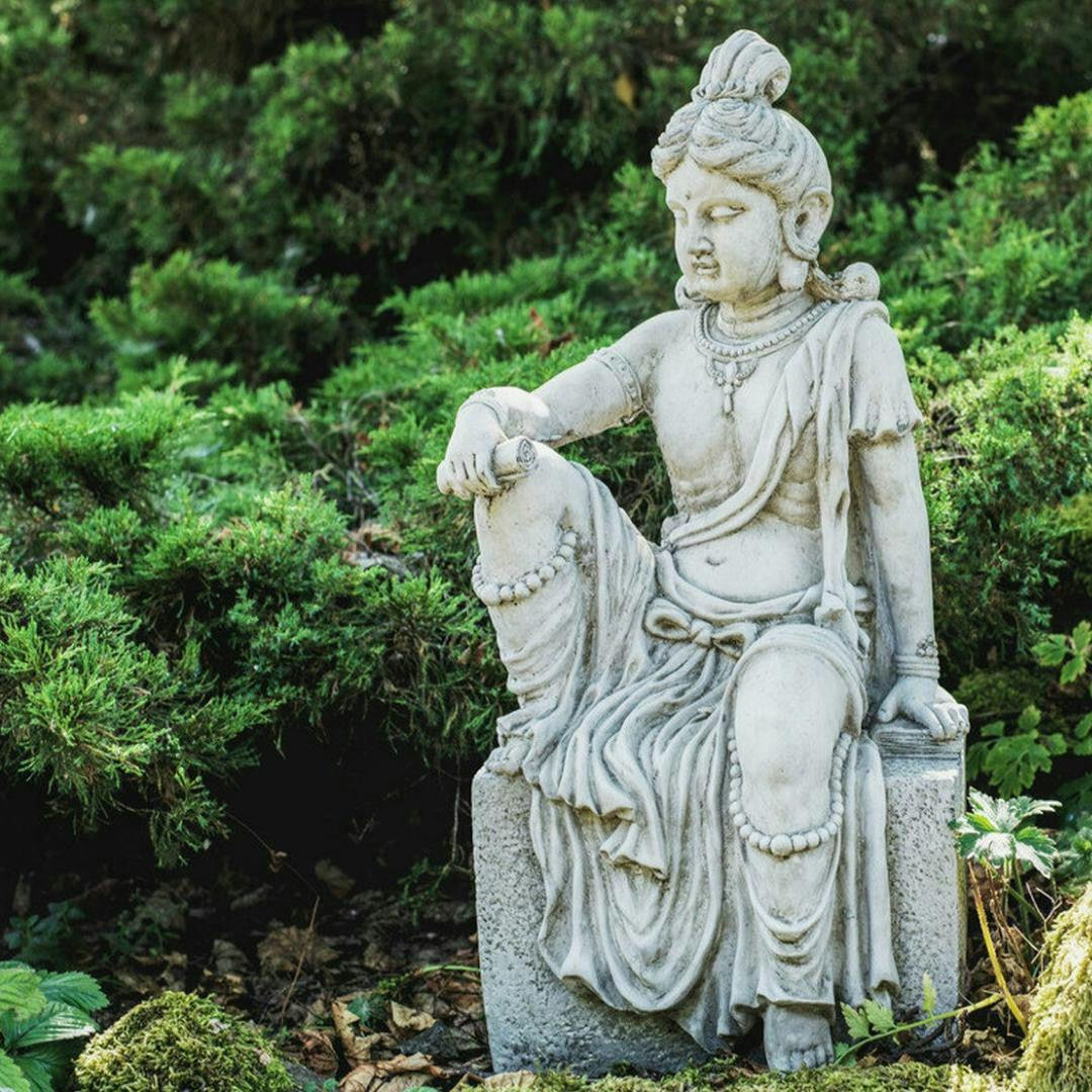 Rackhams Meditating Indian Buddha Garden Ornament
