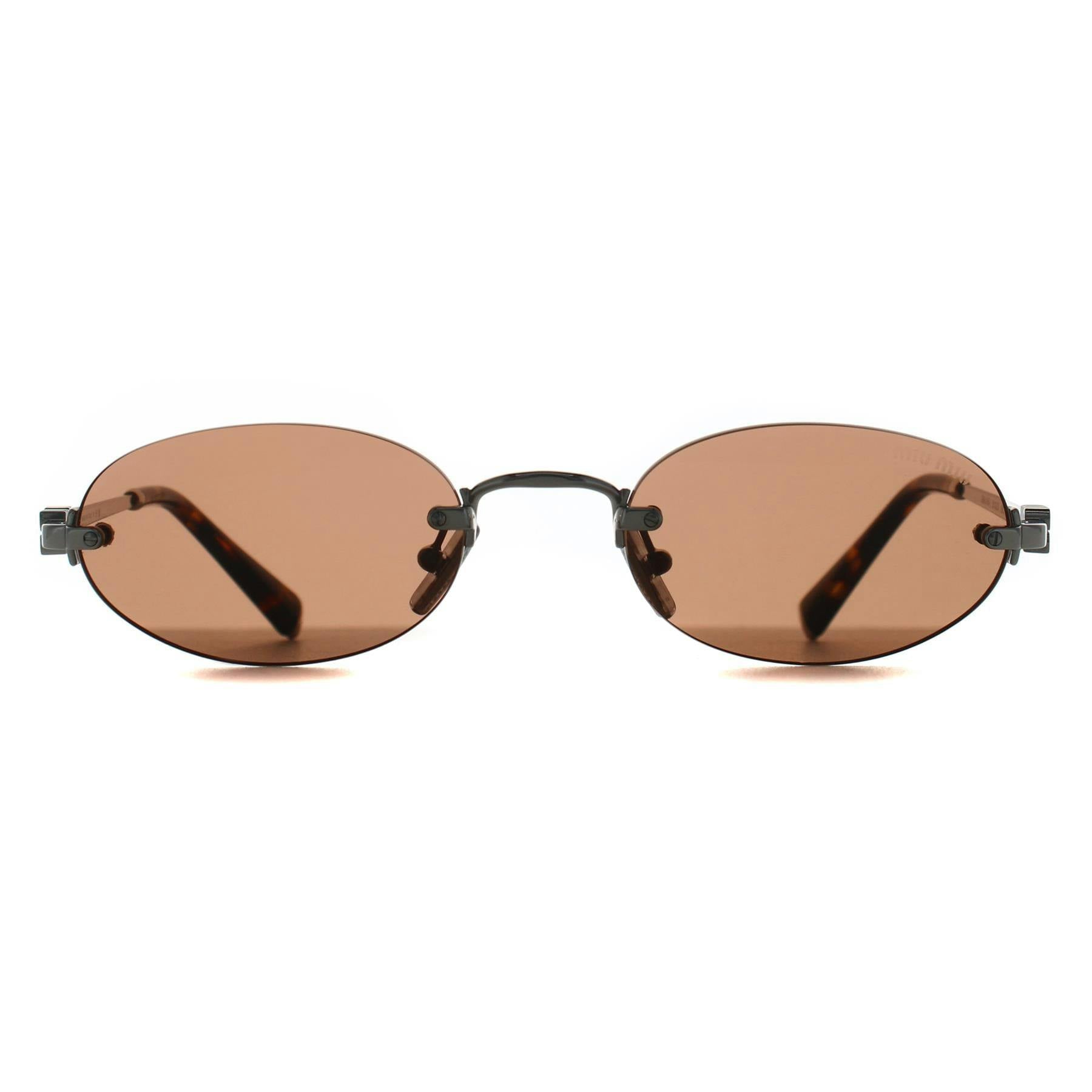 Miu Miu Mu A54s Sunglasses - Female - Sunglasses - Gray - 51 Mm - Accessories - Image 8