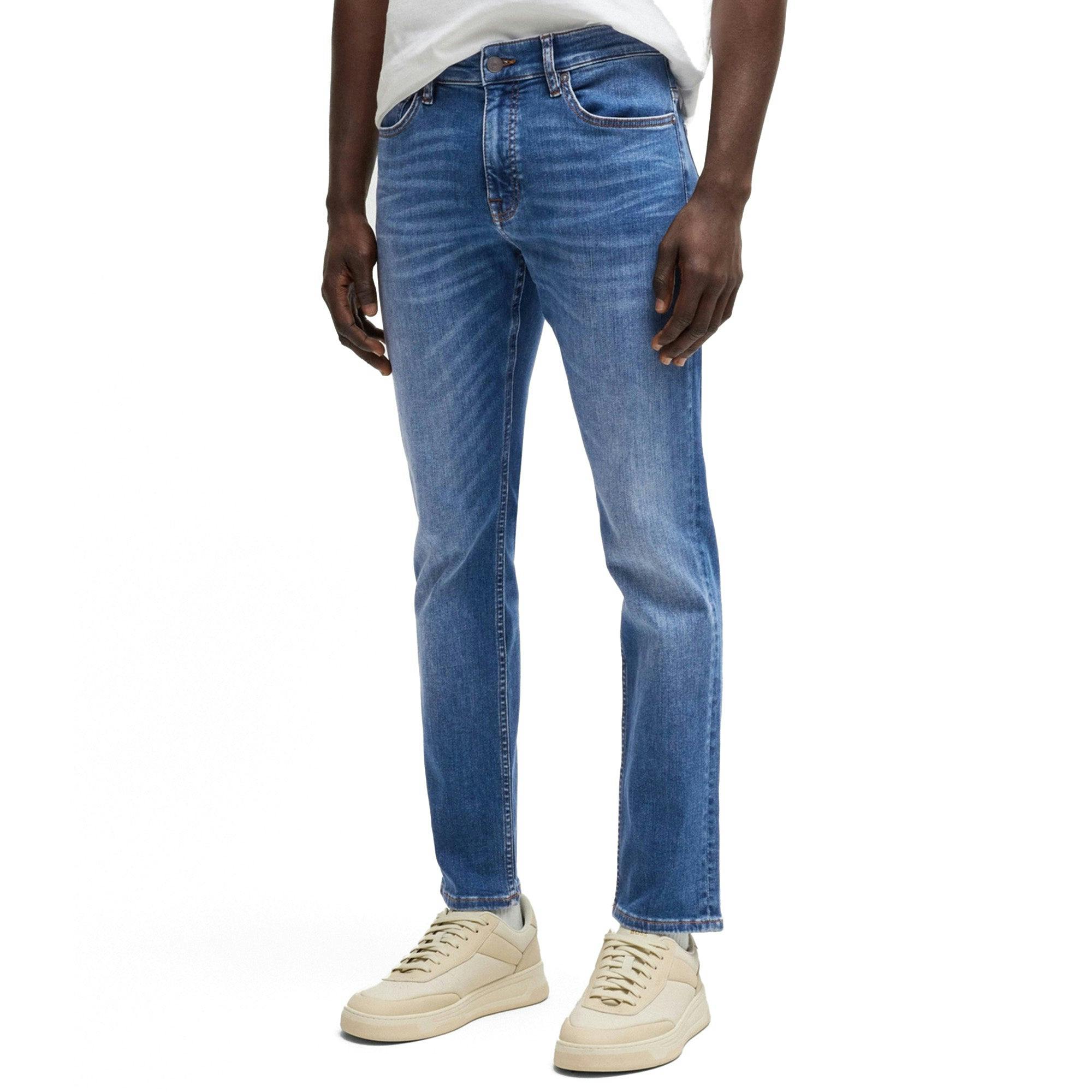 Boss Blue New Delaware Slim Fit Jeans - South Mid Stretch - 32/32