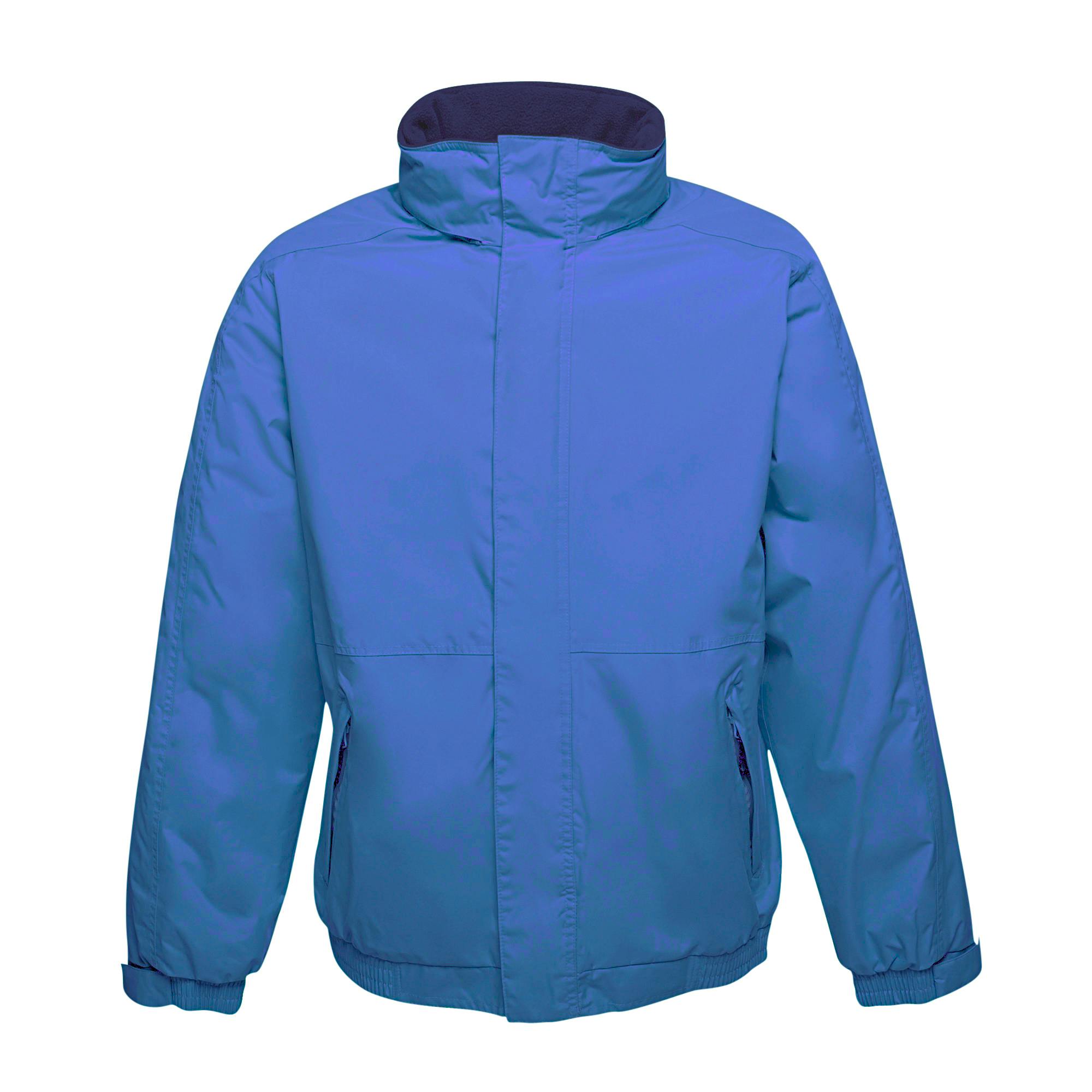 Regatta Men's Black Dover Waterproof Windproof Jacket - Royal/Navy - 3XL - Royal/Navy - 100% Polyester