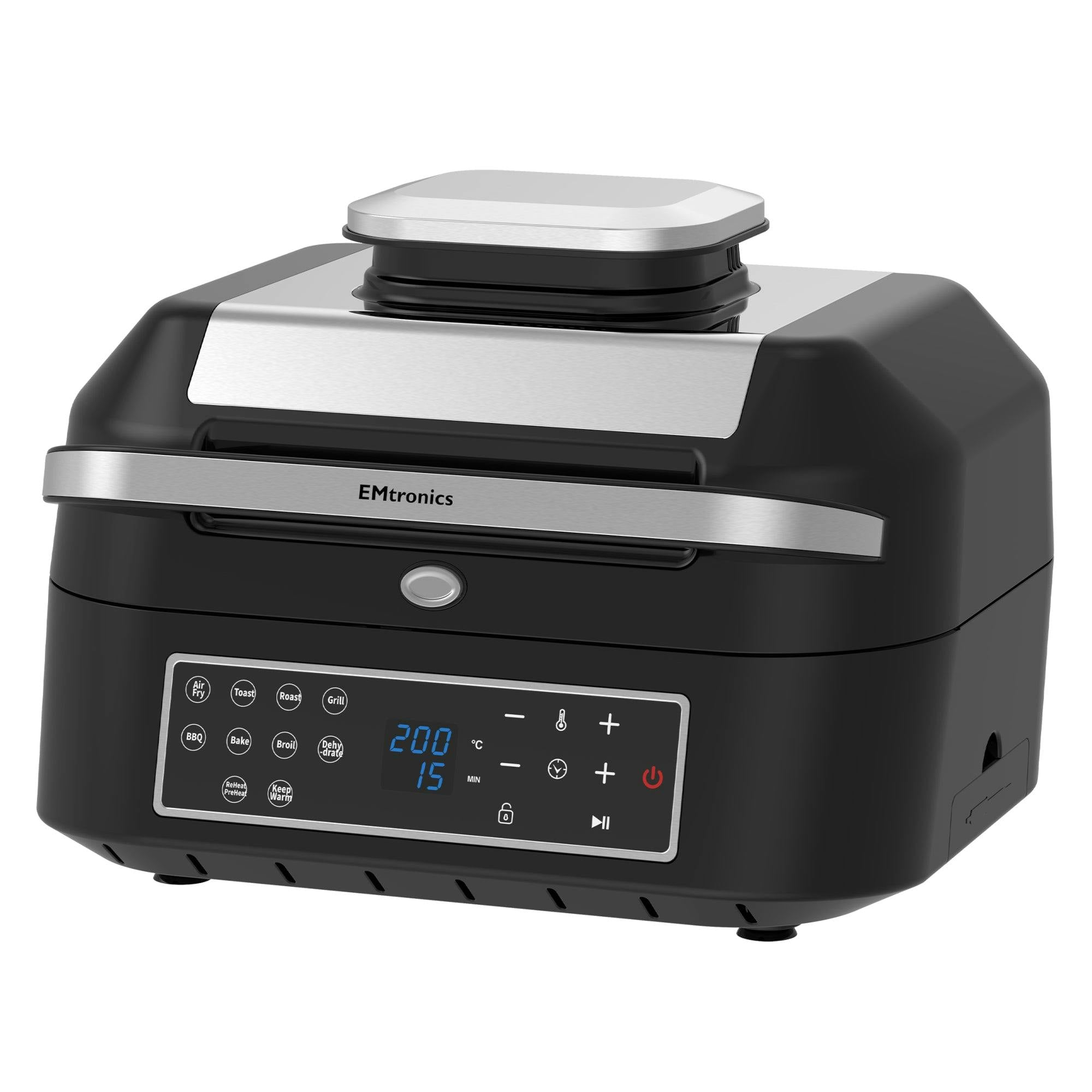 Emtronics Digital Air Fryer And Grill 6.3 Litre