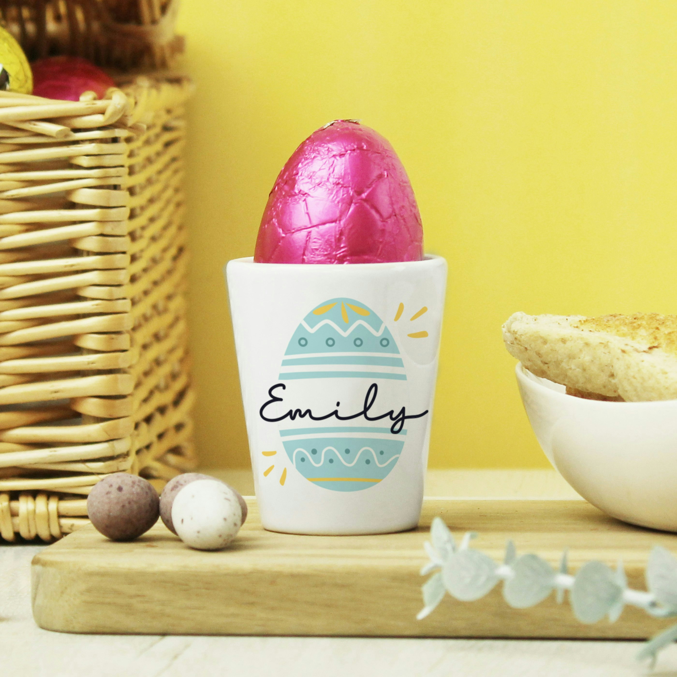 Rackhams Personalised Easter Egg Cup