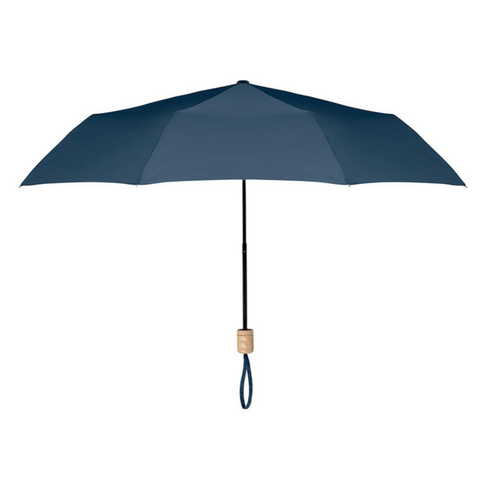 Midocean Blue Tralee Rpet Folding Umbrella - One Size - 100% Mixed
