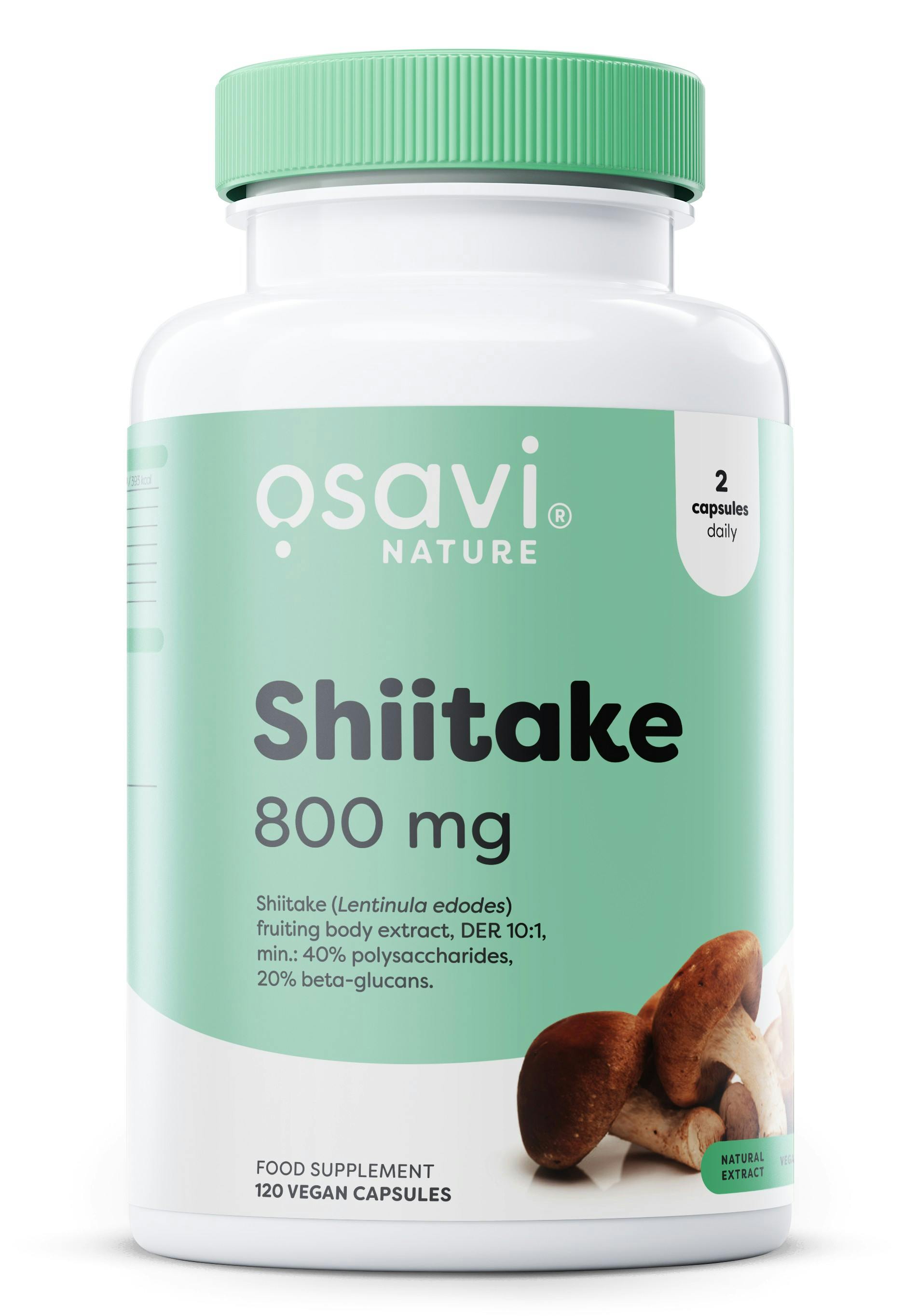 Osavi Shiitake 800Mg Capsules 120 Capsules - Image 5