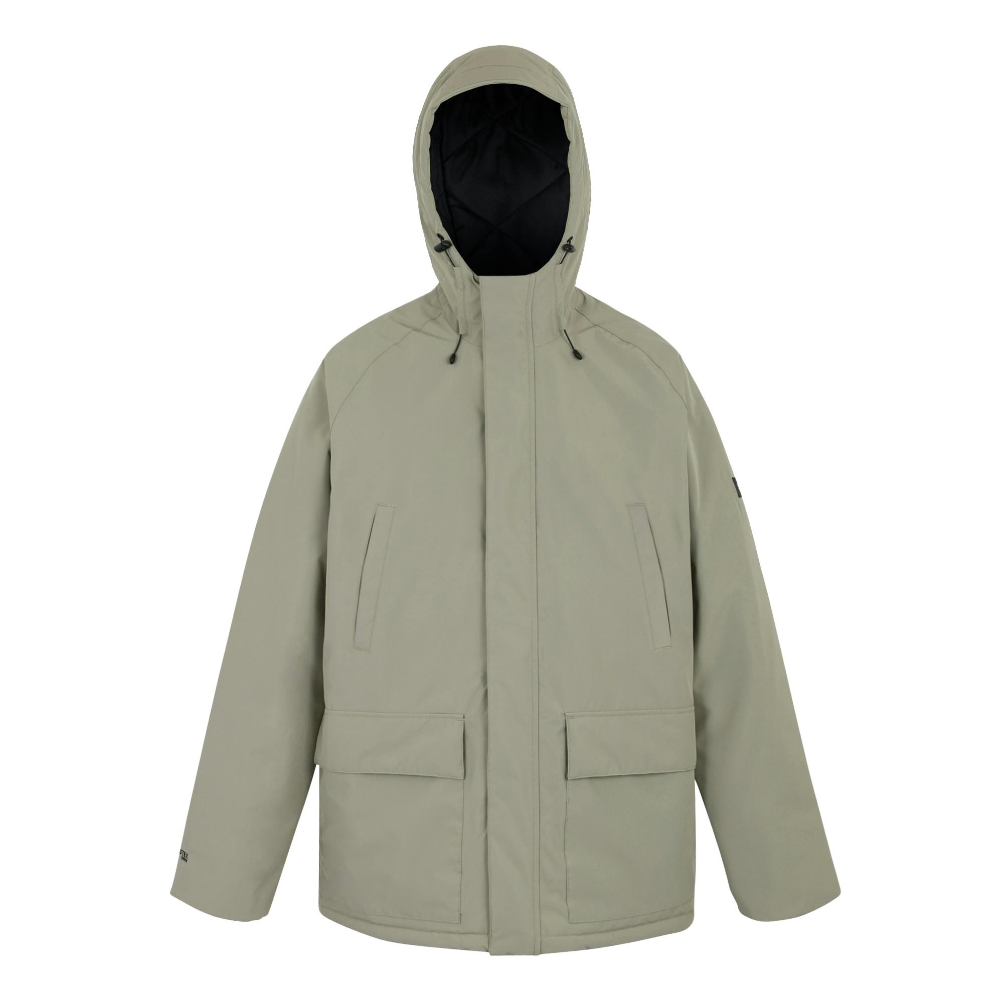Regatta Men's Golden/Black Savon Insulated Waterproof Jacket - Sand/ - Sand/ - L - 100% Polyester