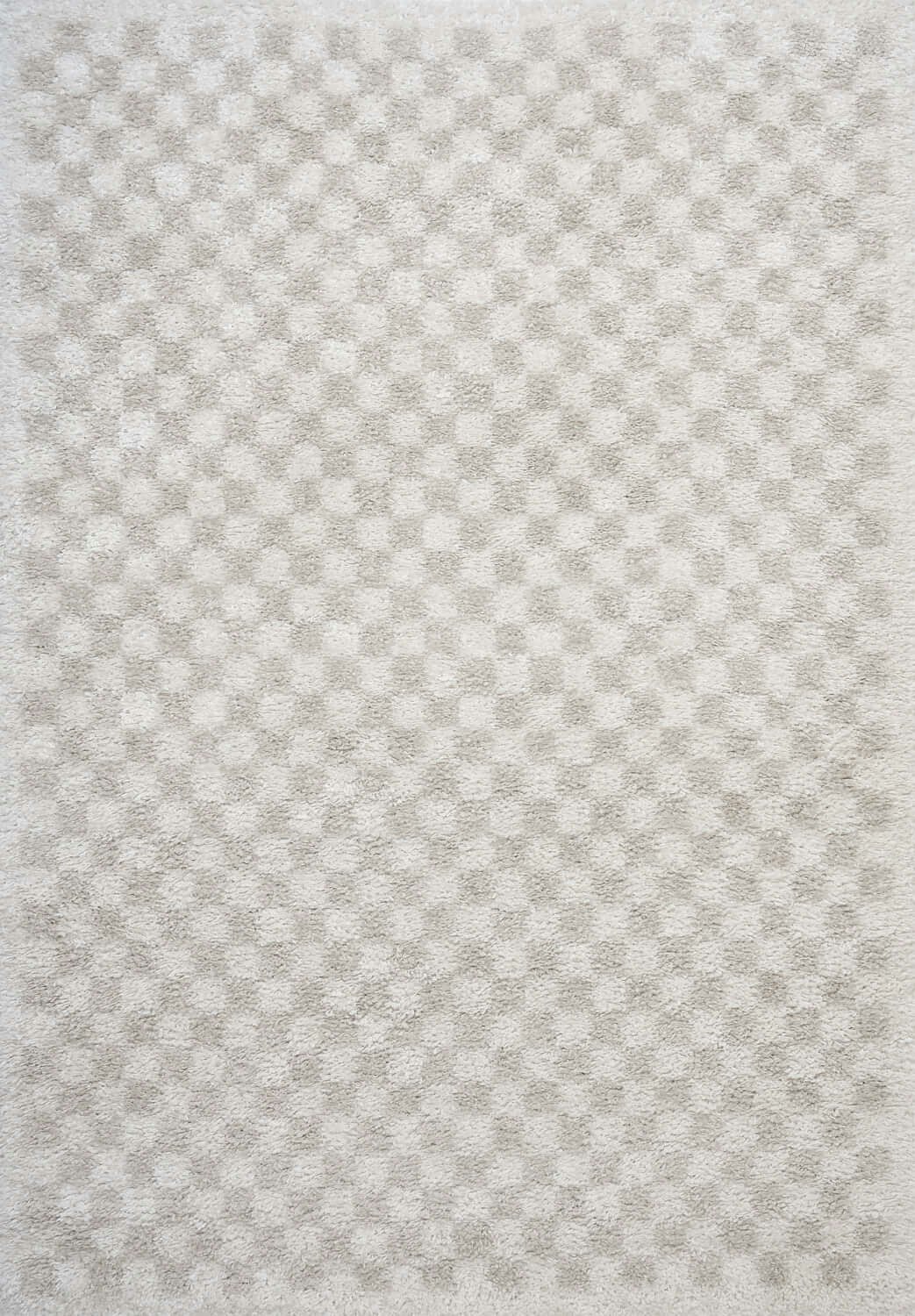The Rugs Cream Moodi Shaggy Nomari Rug - 160X230 Cm