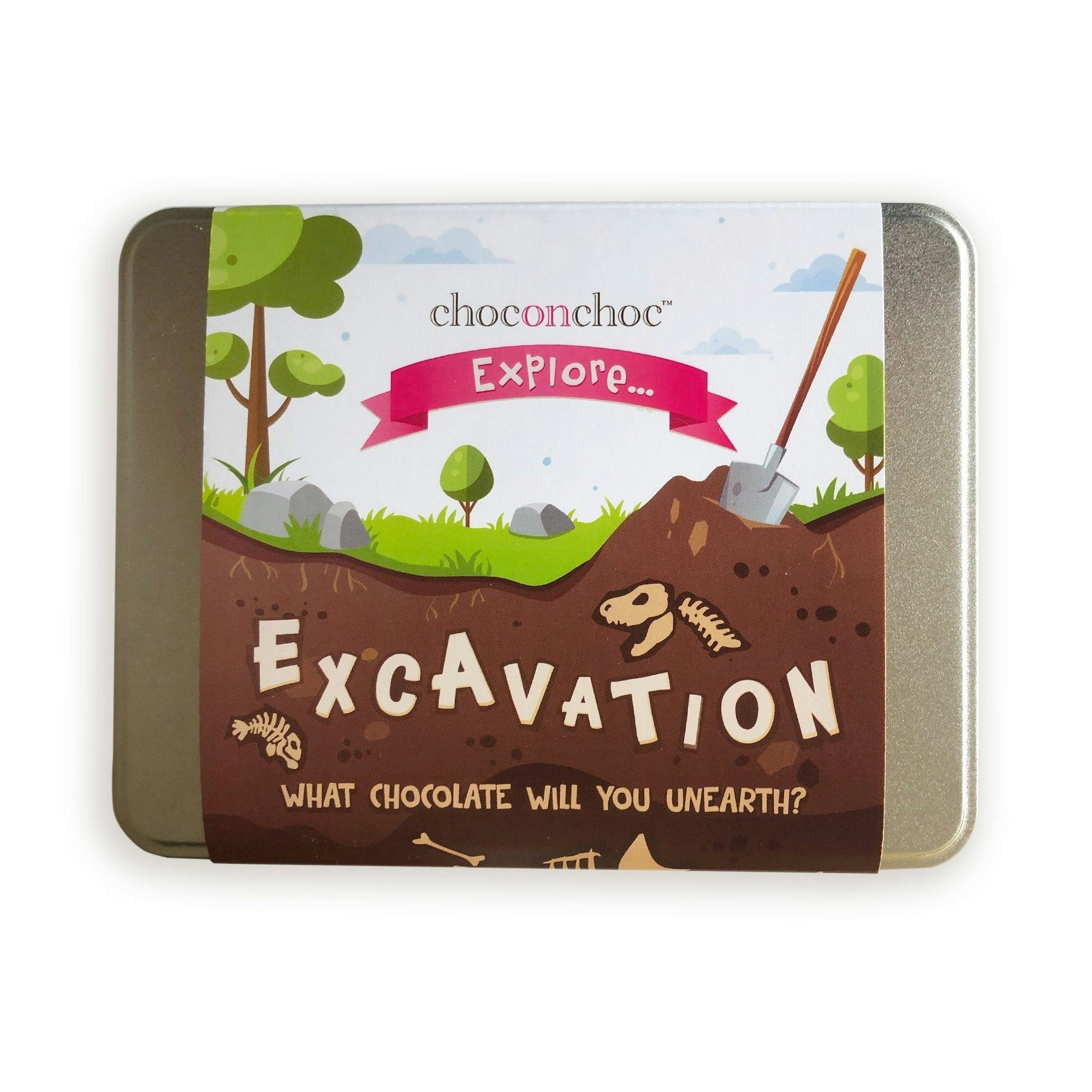 Choc On Choc Chocolate Dinosaur Excavation Kit