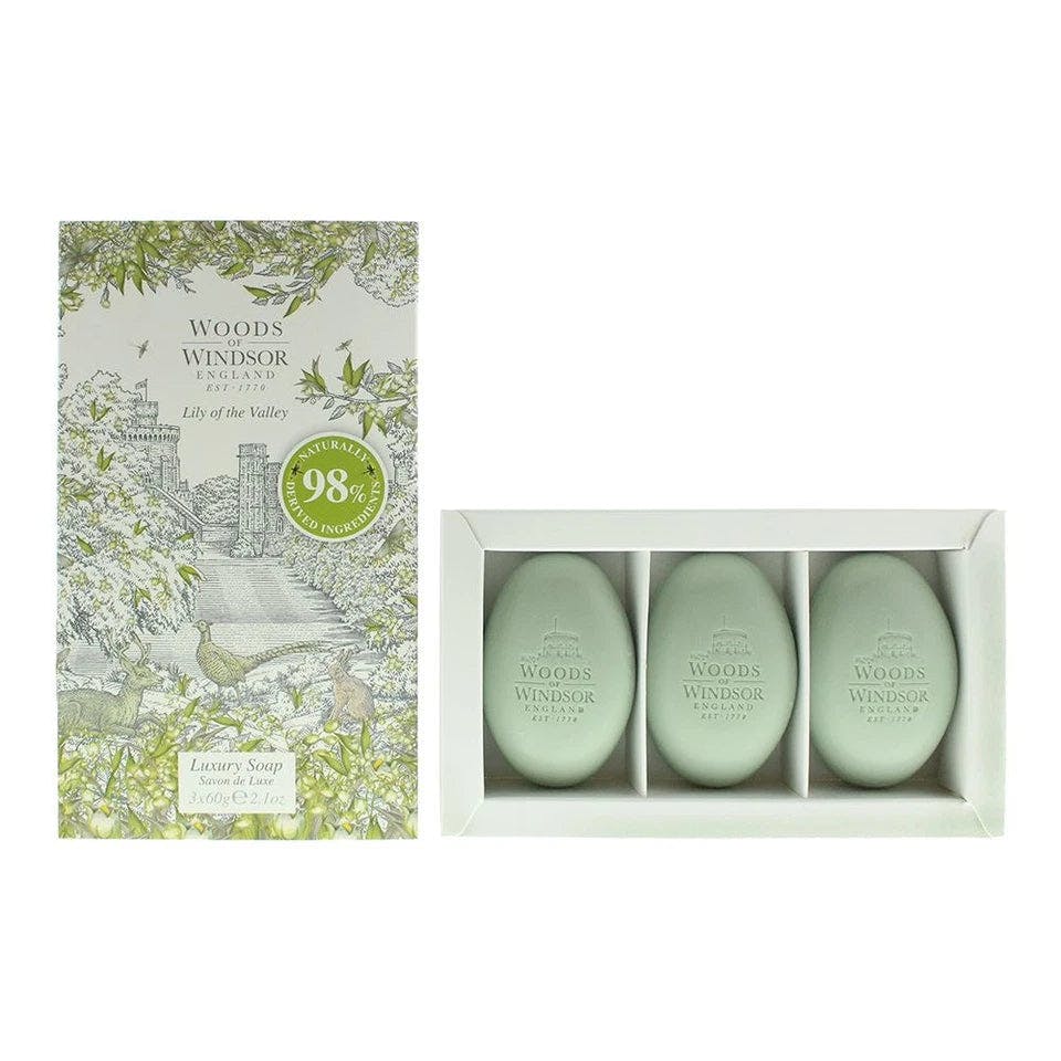 Woods of Windsor Lily of the Valley Soap 3 x 60g - Image 10