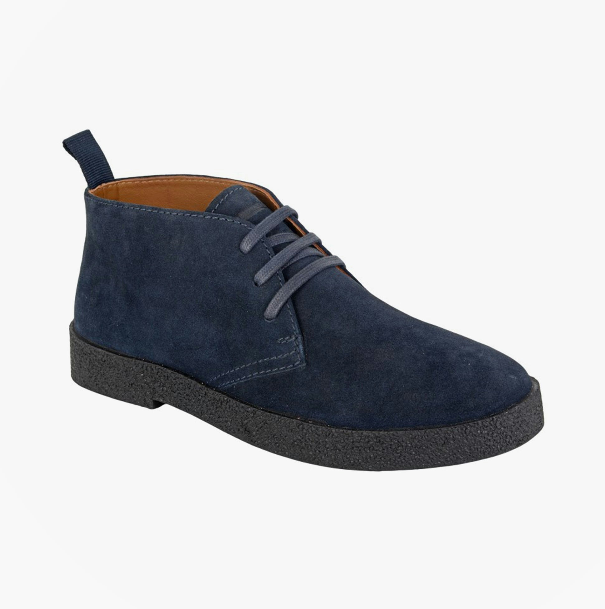 Roamers Men's Revolver Boots Navy - Uk 11