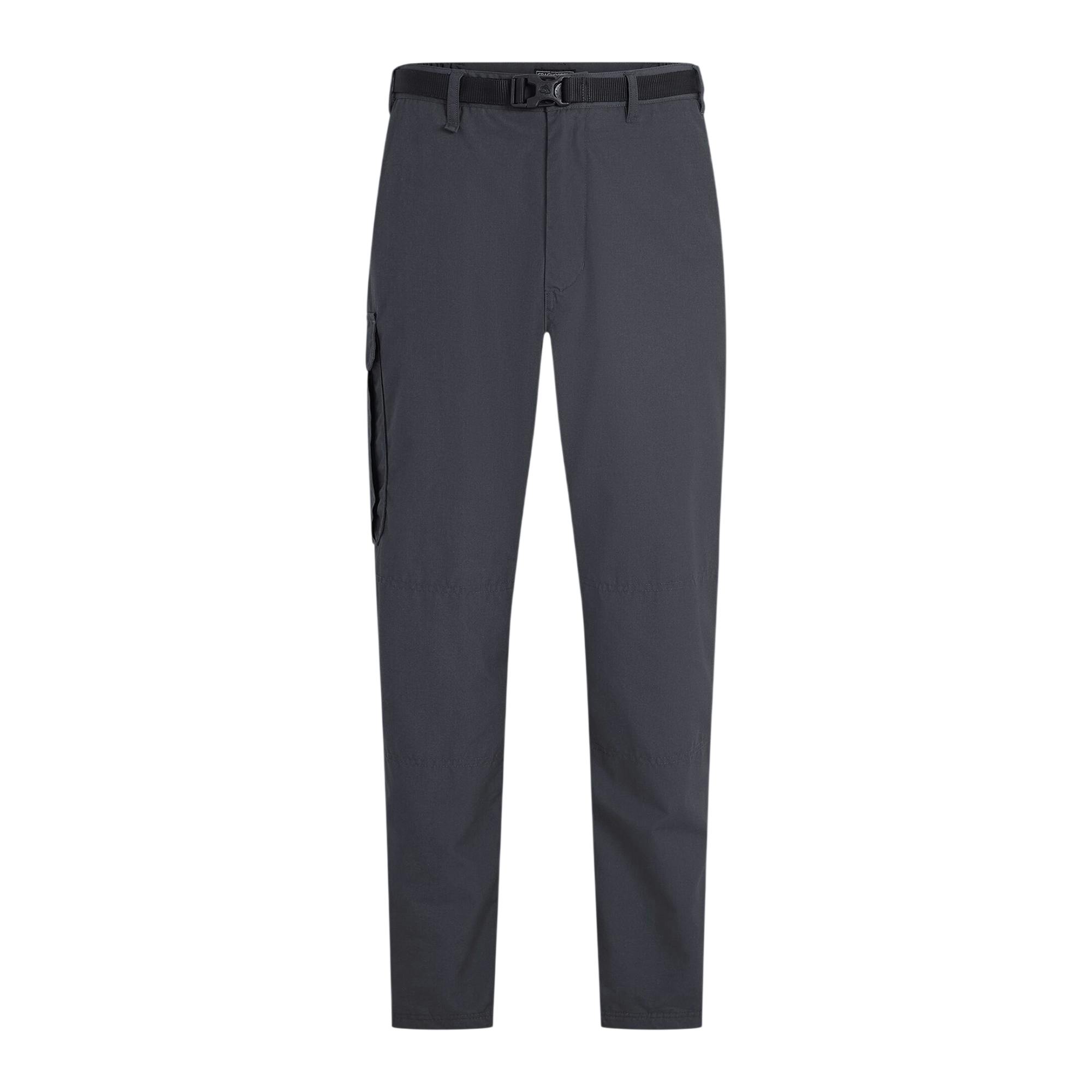 Craghoppers Men's Black Kiwi Thermoactive Trousers - Pepper - 40L - Pepper - 100% Mixed