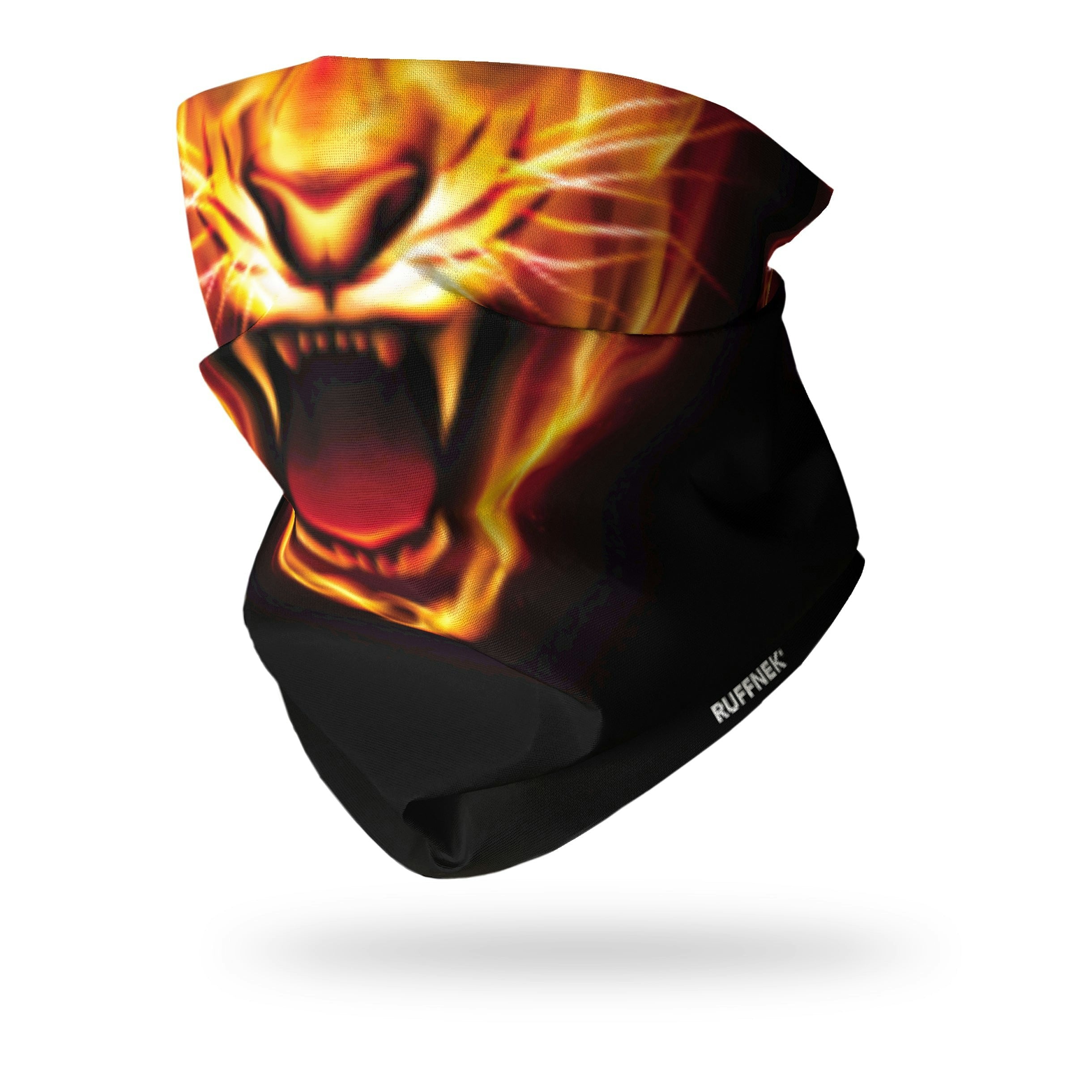 Ruffnek Women's Fire Cat Face Snood Scarf