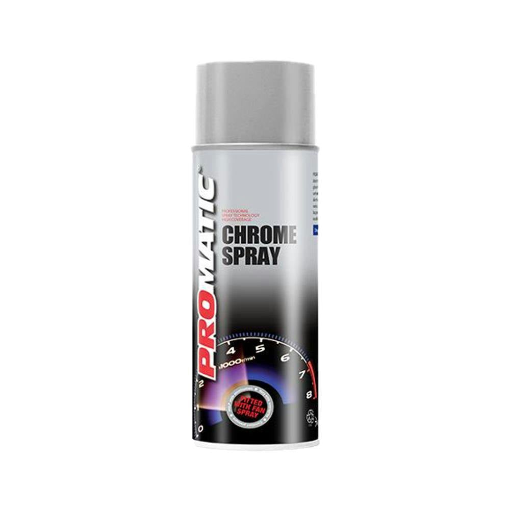 Rackhams 4X Promatic Chrome Spray Paint 400Ml - Image 3