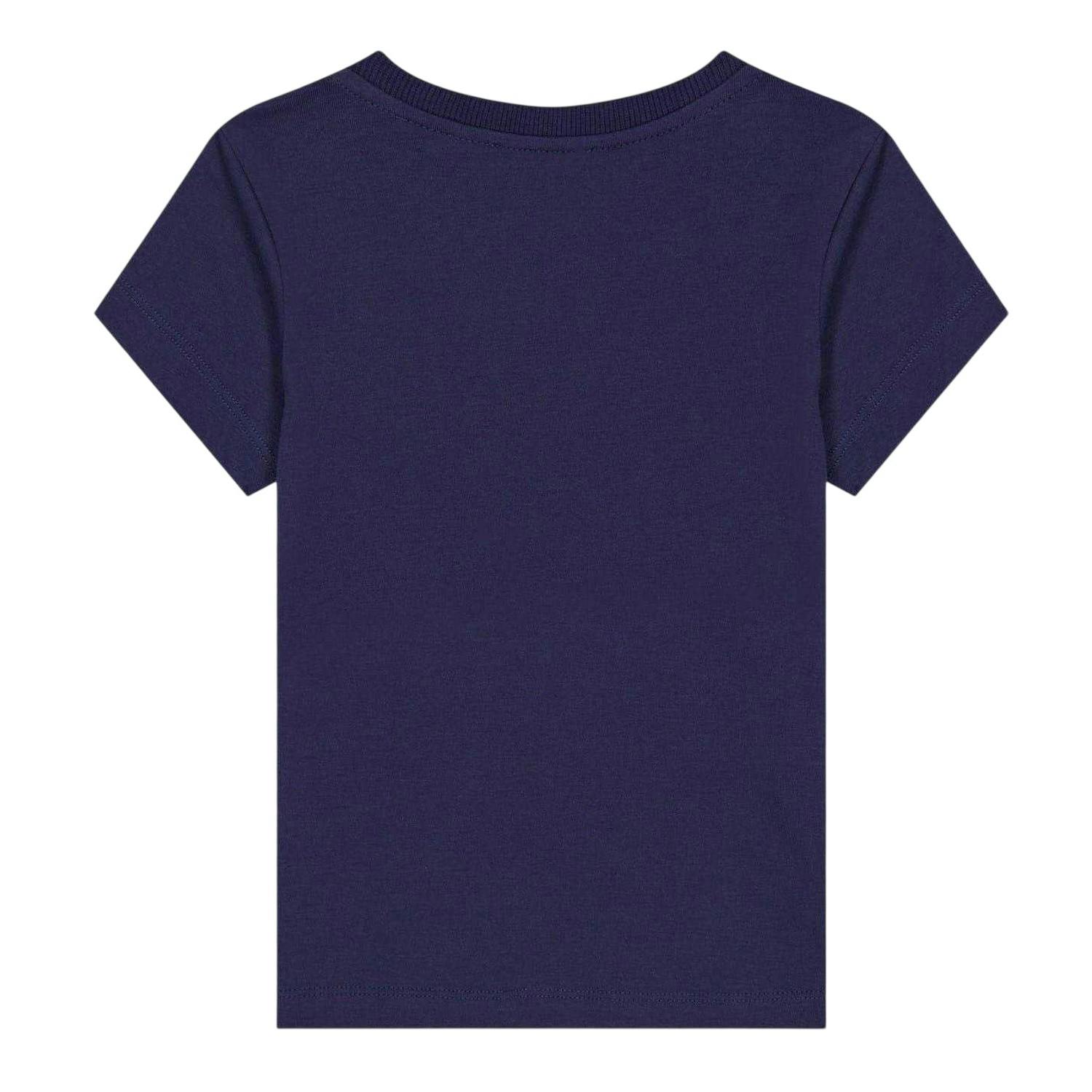 Moschino Blue Kids Logo T-Shirt - 12 Years - 95% Cotton/5% Elastane