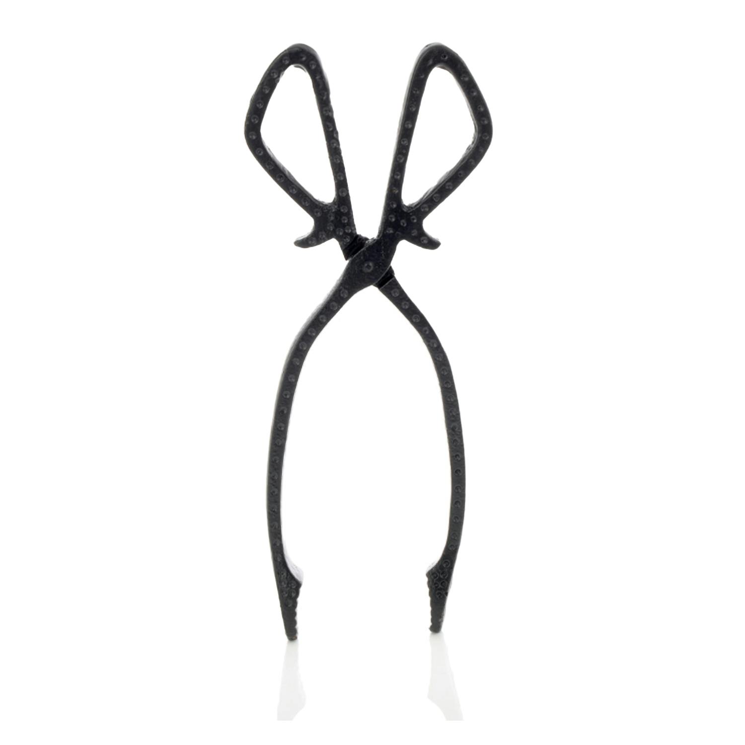 Leecroft Coal/Black Heavy Duty Tongs - One Colour - One Size - One Colour