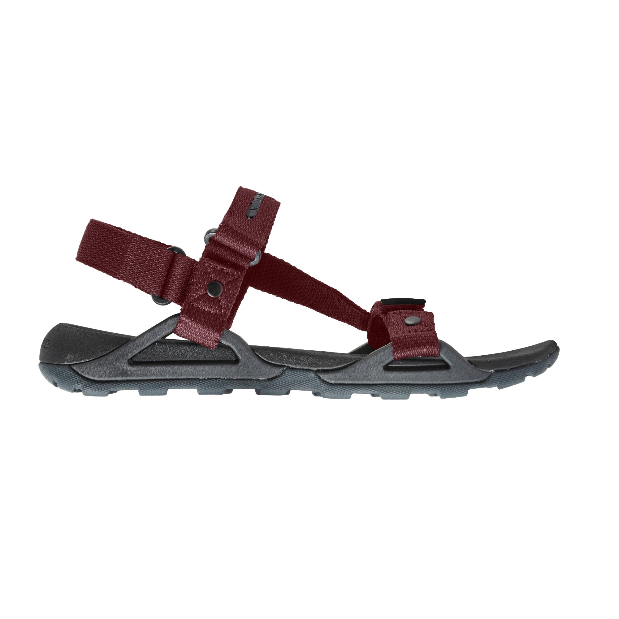 Craghoppers Men's Dark/Grey/Red Locke Sandals - /Pompeian - /Pompeian Size 8 Uk