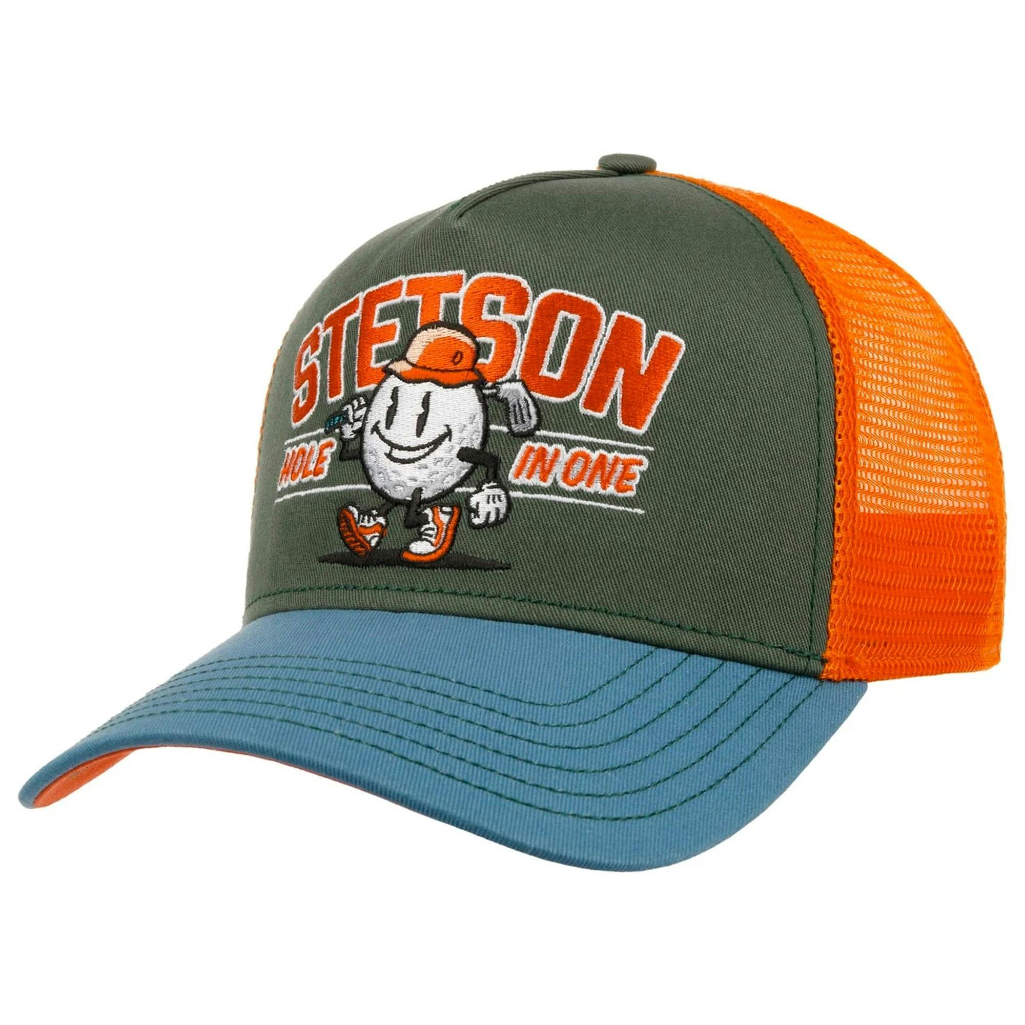Stetson Blue/Green Trucker Cap