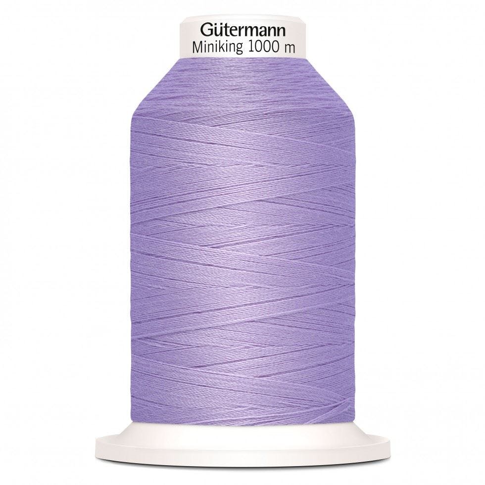 Gutermann Miniking Overlocker Thread 1000M Polyester Thread Suitable For Dressmaking - 158 - 1000 Metres
