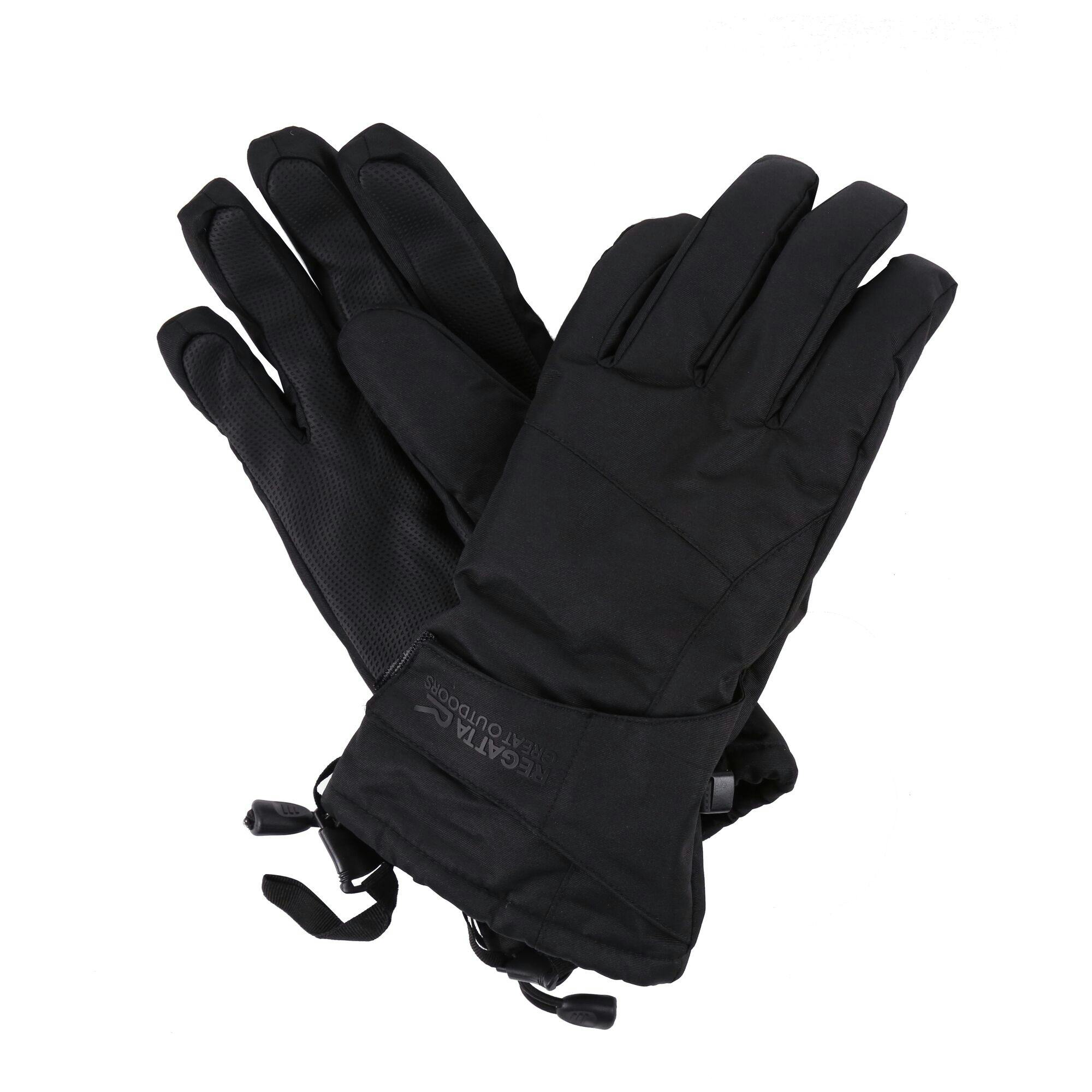 Regatta Unisex Black Adult Transition Iii Waterproof Winter Gloves