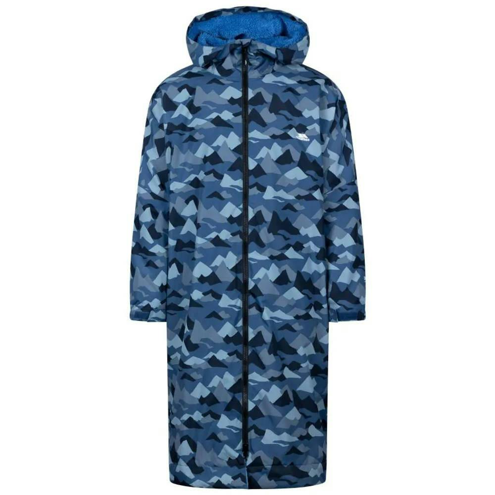 Trespass Unisex Blue Adult Hudsan Raincoat - S - 100% Polyester