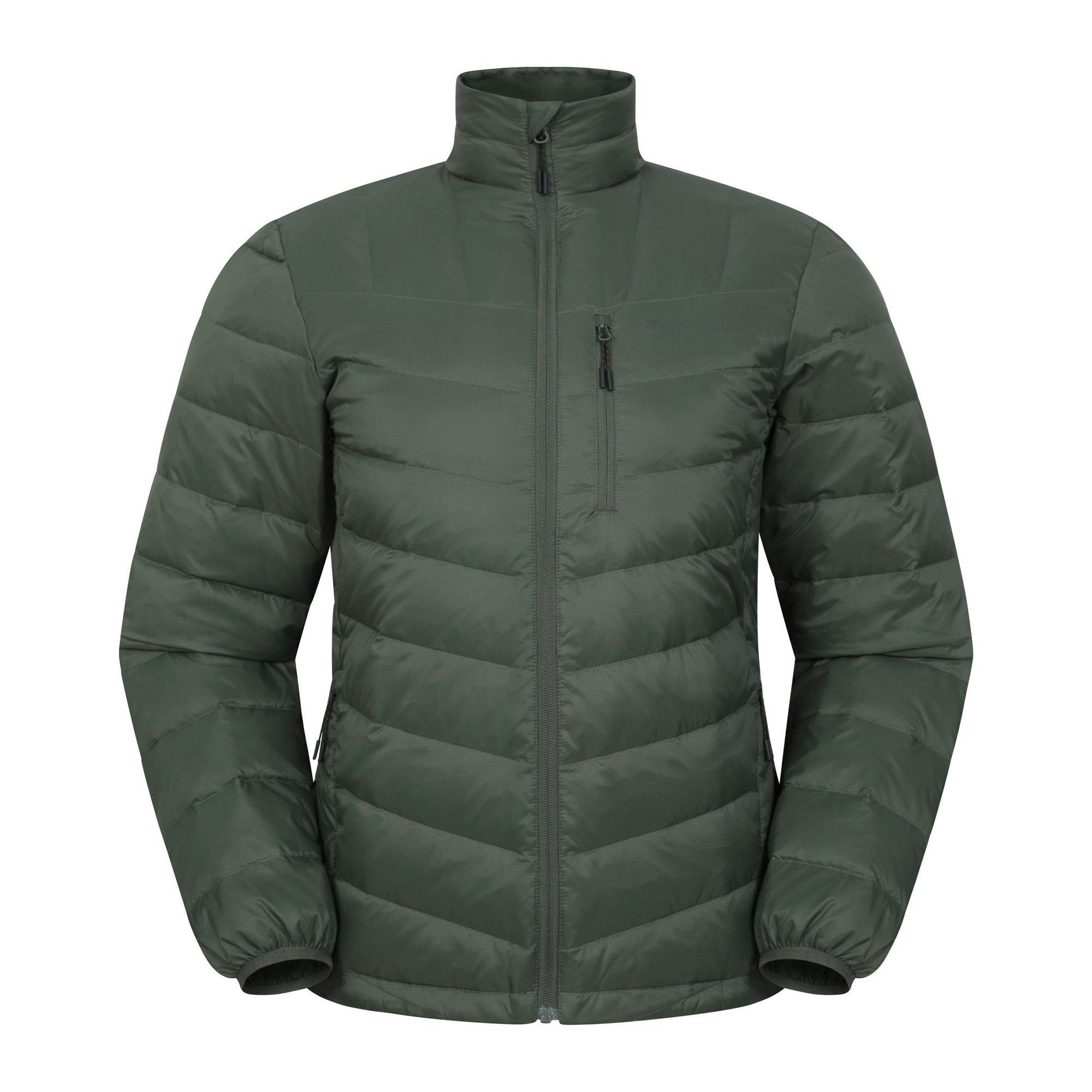 Mountain Warehouse Men's Dark Trail Extreme Down Jacket - Khaki - Xs - Khaki - 100% Polyamide