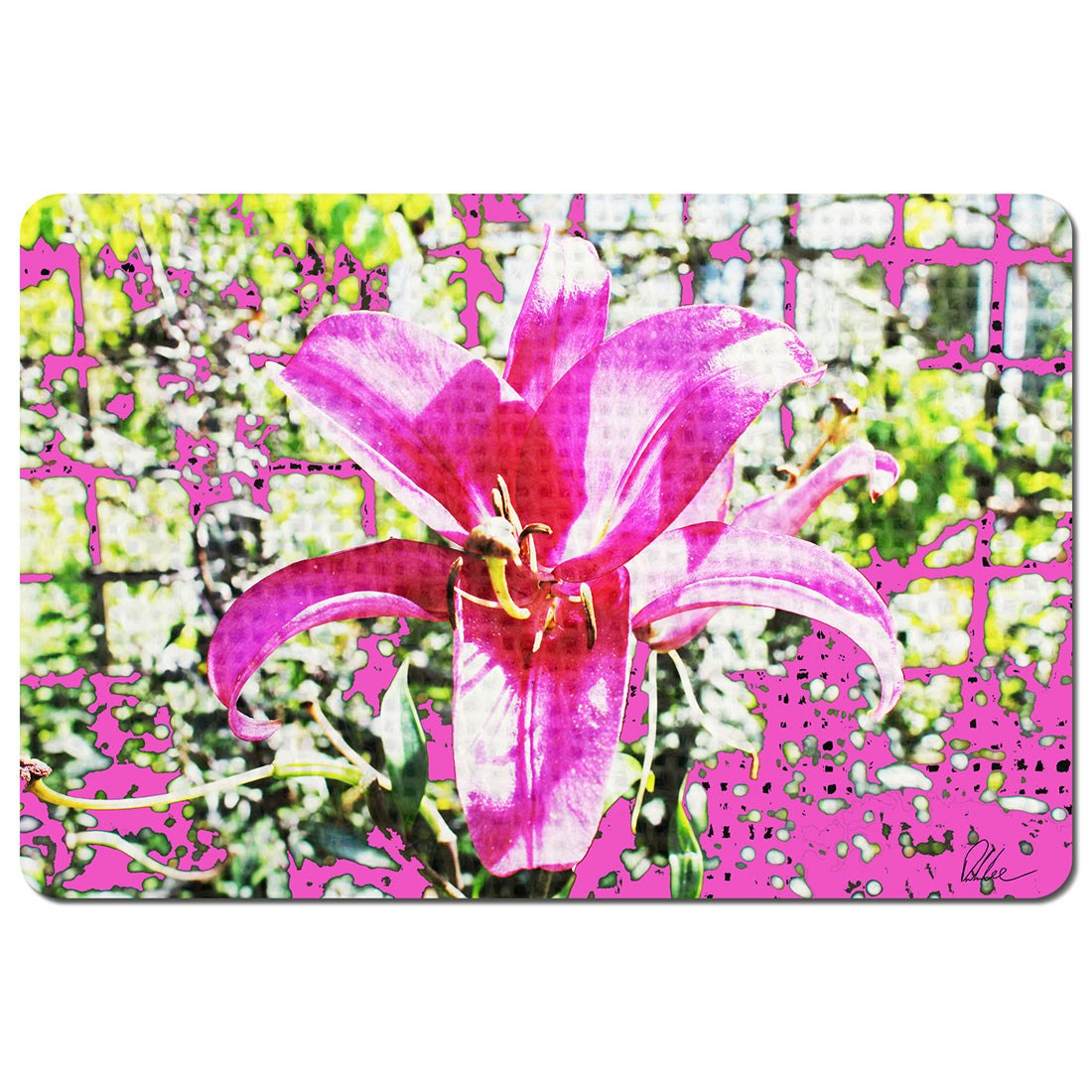 Rackhams Pink Flower (Placemat) Size 6