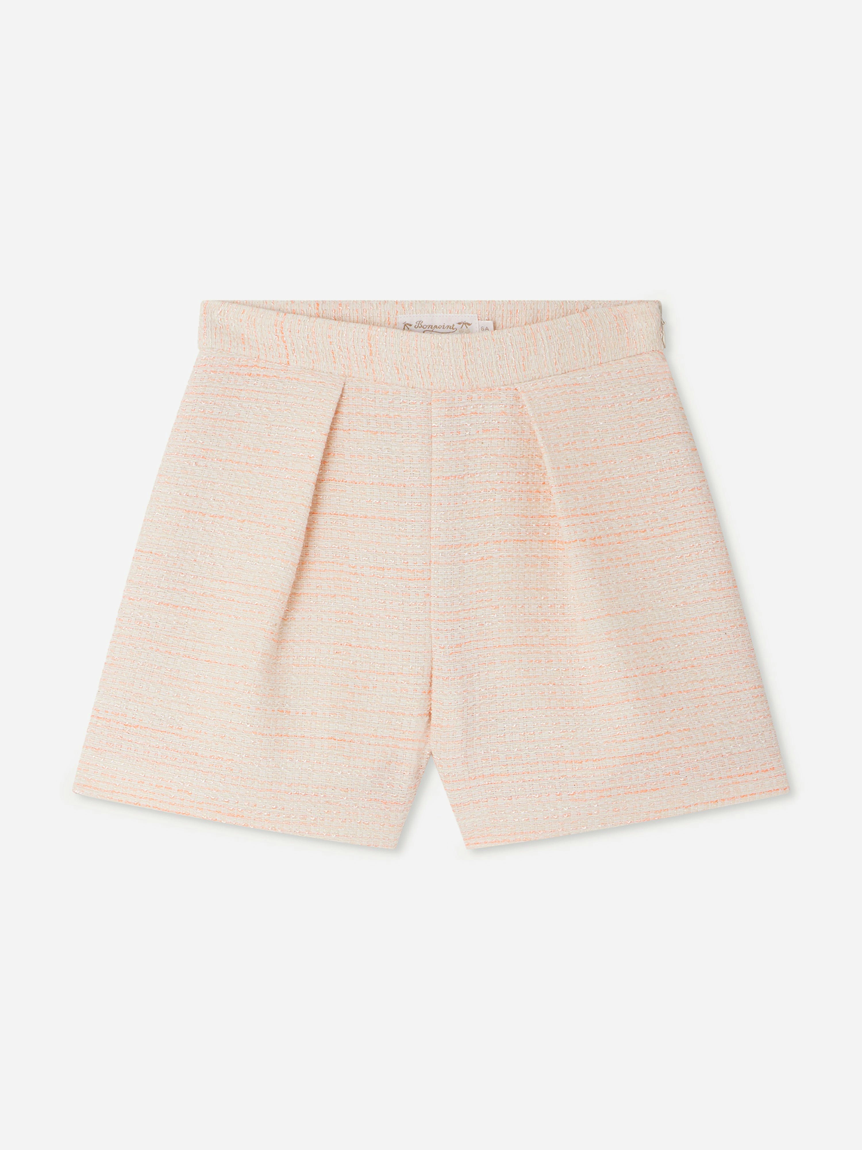 Bonpoint Girls Pink Flash Shorts In - 12 Yrs