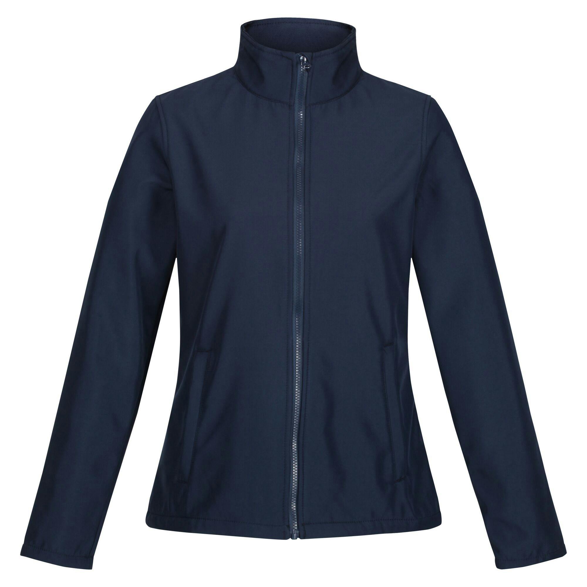 Regatta Women's Standout Ablaze Printable Soft Shell Jacket - Navy/Navy - 16 - Navy/Navy - 100% Polyester