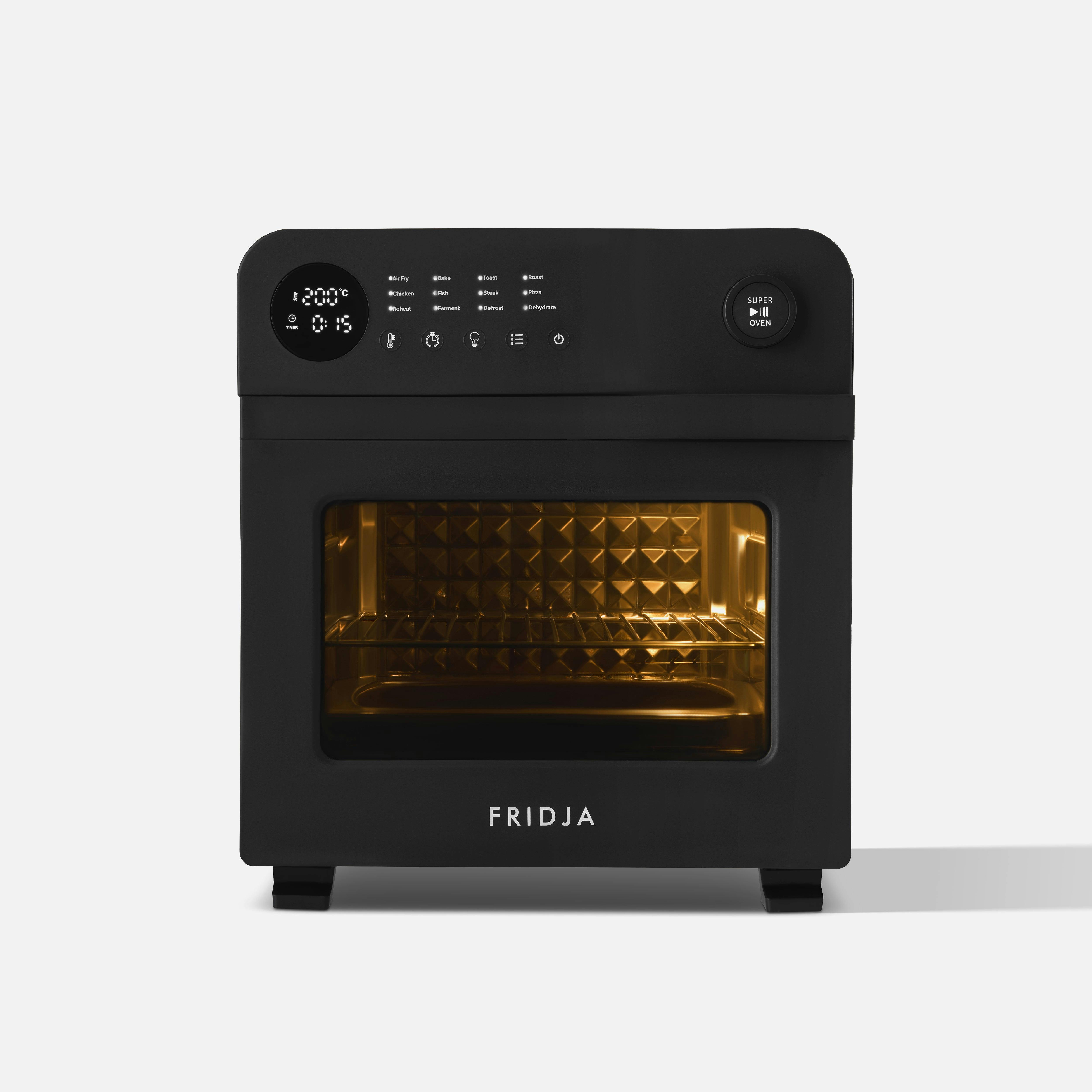 Fridja F66 Super Oven - Premium Digital Air Fryer Oven, 15L Capacity, 12 Presets, Easy To Clean