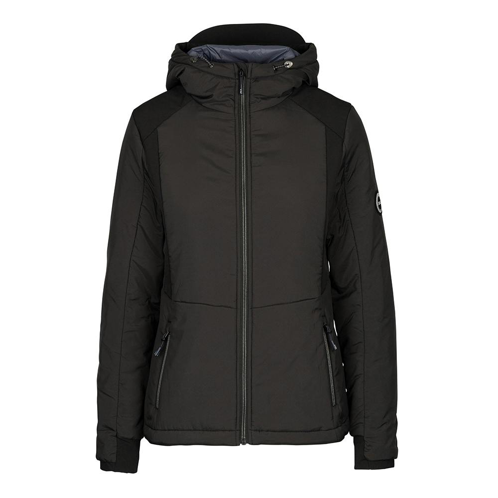 Trespass Women's Black Courtney Dlx Padded Jacket - L - 96% Polyamide/4% Elastane