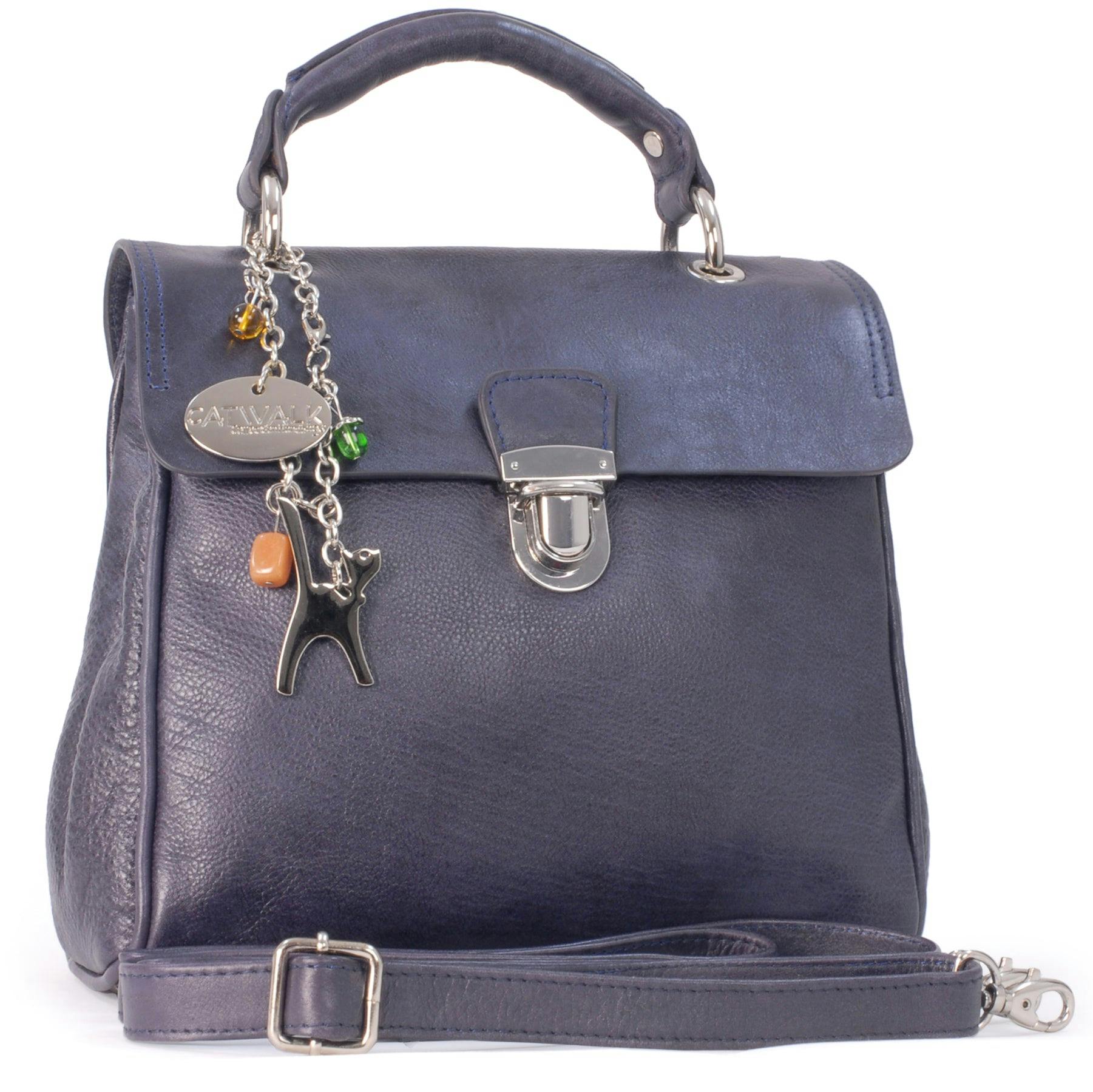 Catwalk Collection Handbags Blue Pandora - Handbag