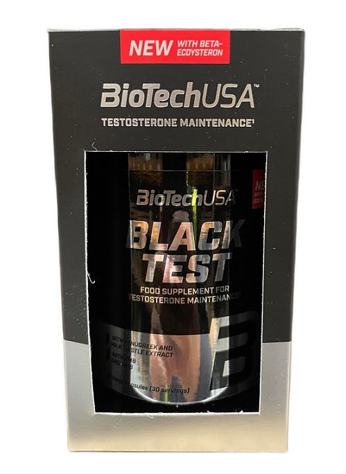BioTech USA Black Test 90 Capsules | All Natural Test Booster - Image 3
