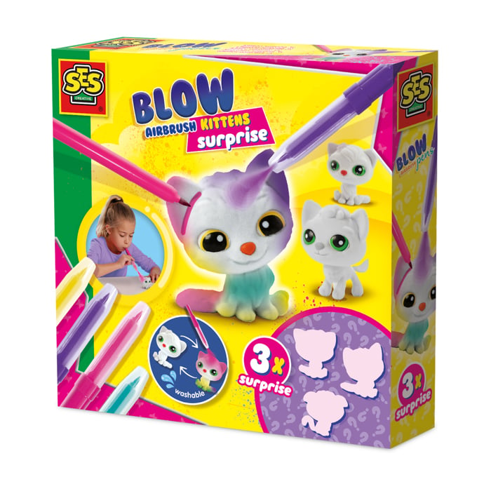 B&Q - Blow Airbrush PensKittens Surprise 3X - Image 3