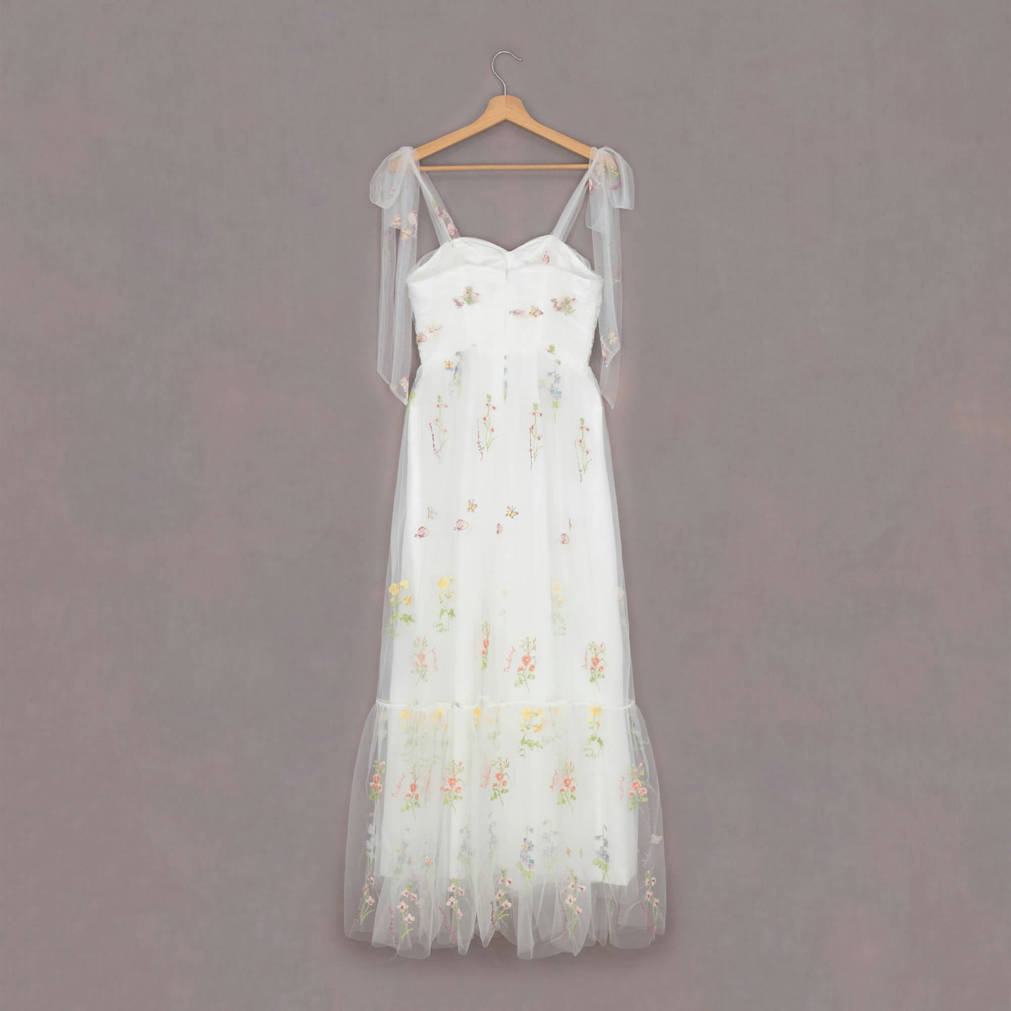 Uk Flower Girl Boutique Girls White Uk Flower Boutique Enchanted Lalla Dress - L - Uk 6