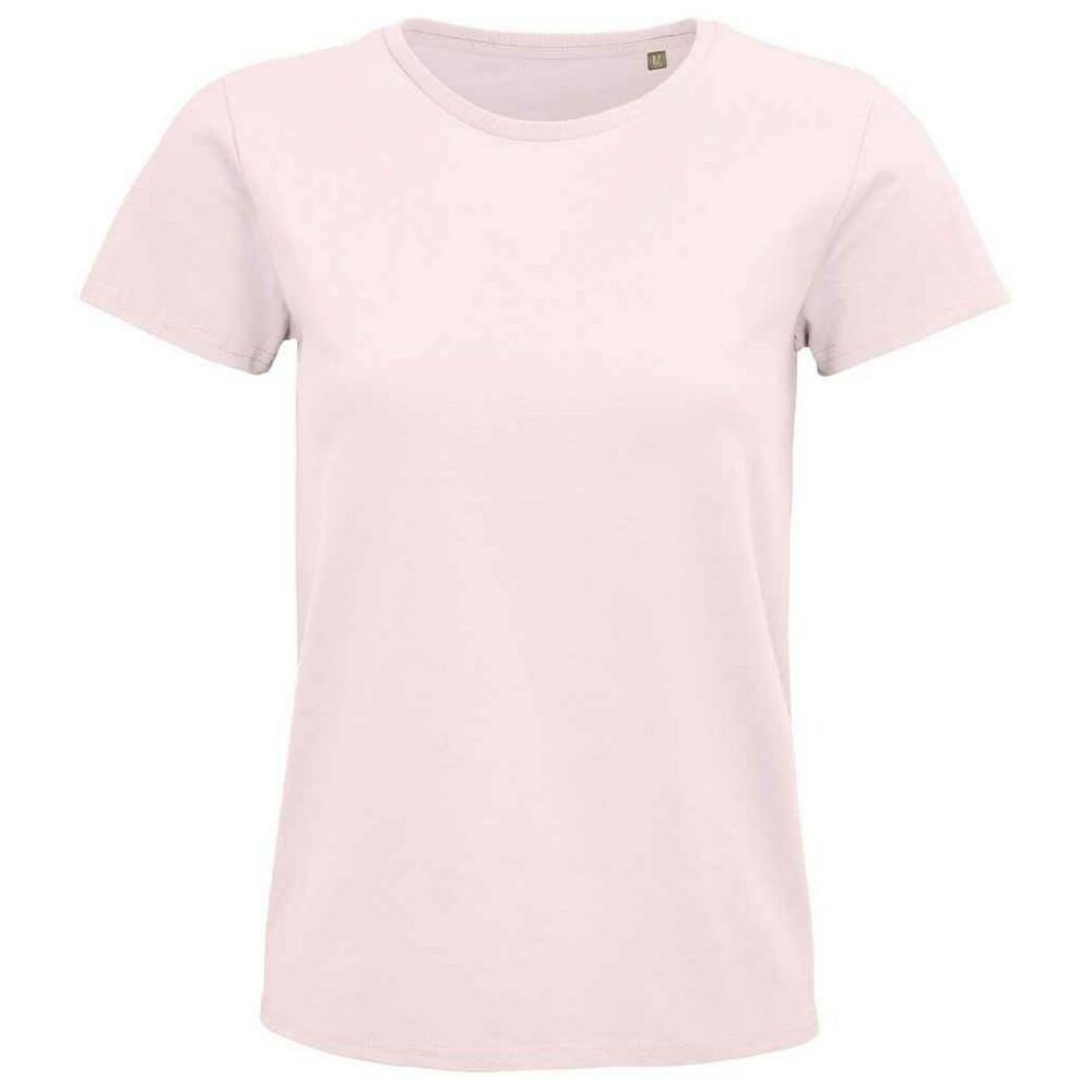 SOLS Womens/Ladies Pioneer Organic T-Shirt (Pale Pink) Cotton - Size X-Large - Image 2
