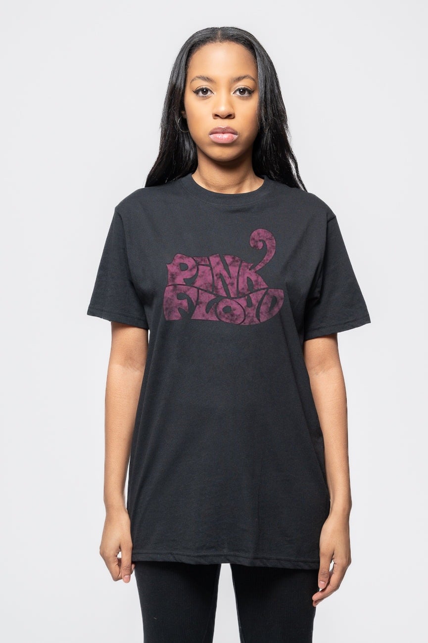 Paradiso Clothing Unisex Pink Floyd Vintage Swirl T Shirt - L