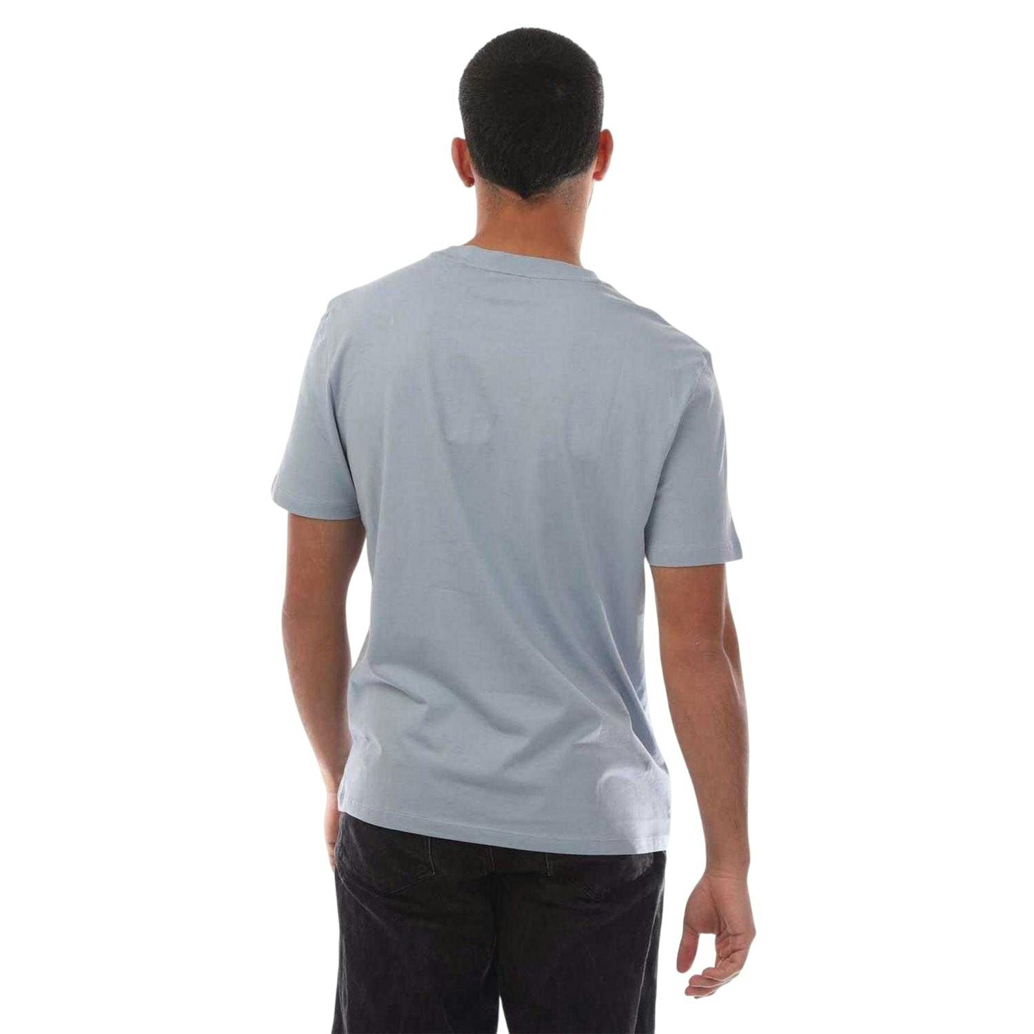 Hugo Men's Blue Dero222 Regular T-Shirt - L - 100% Cotton