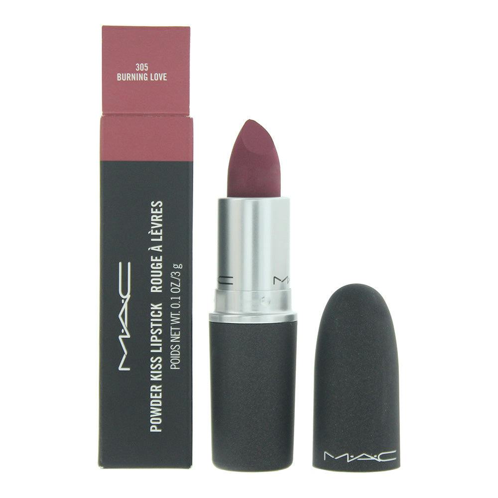 Mac Powder Kiss 905 Burning Love Lipstick 3G