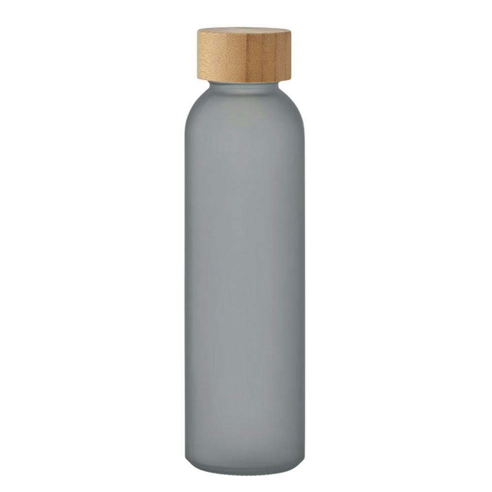 Midocean Grey Abe Frosted Bamboo 500Ml Bottle - Transparent - One Size - Transparent
